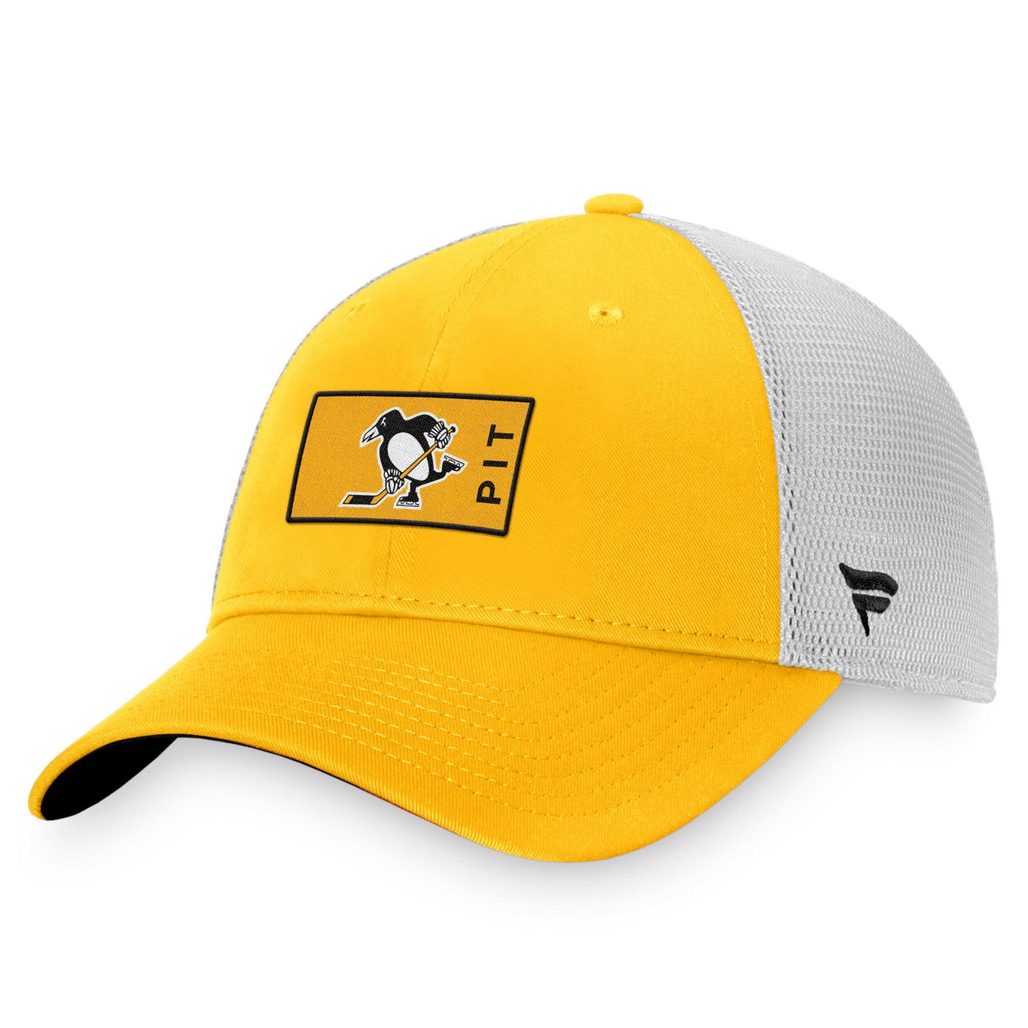 Fanatics /White Pittsburgh Penguins Authentic Pro Trucker Snapback Hat                                                           - view number 1