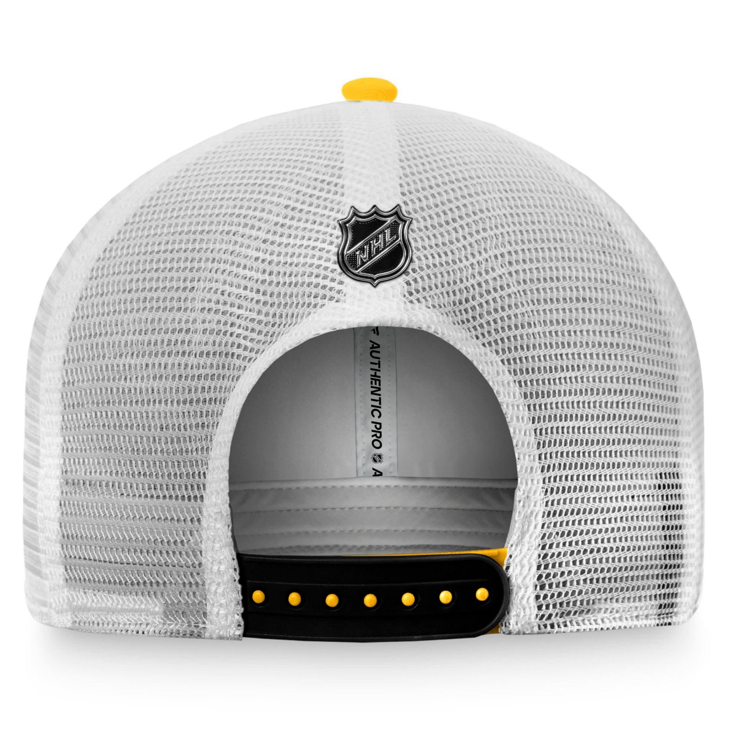 Fanatics /White Pittsburgh Penguins Authentic Pro Trucker Snapback Hat                                                           - view number 4