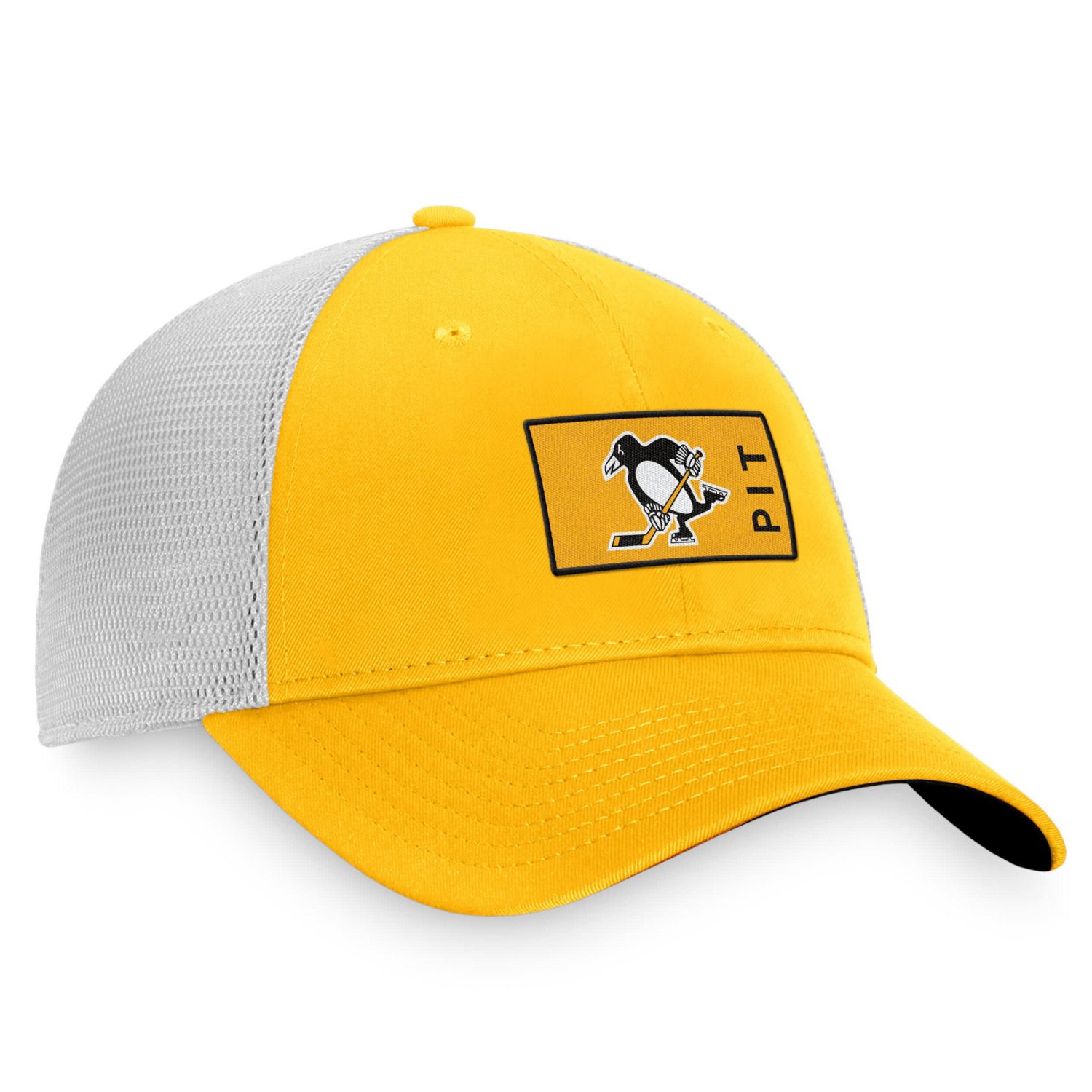 Fanatics /White Pittsburgh Penguins Authentic Pro Trucker Snapback Hat                                                           - view number 3