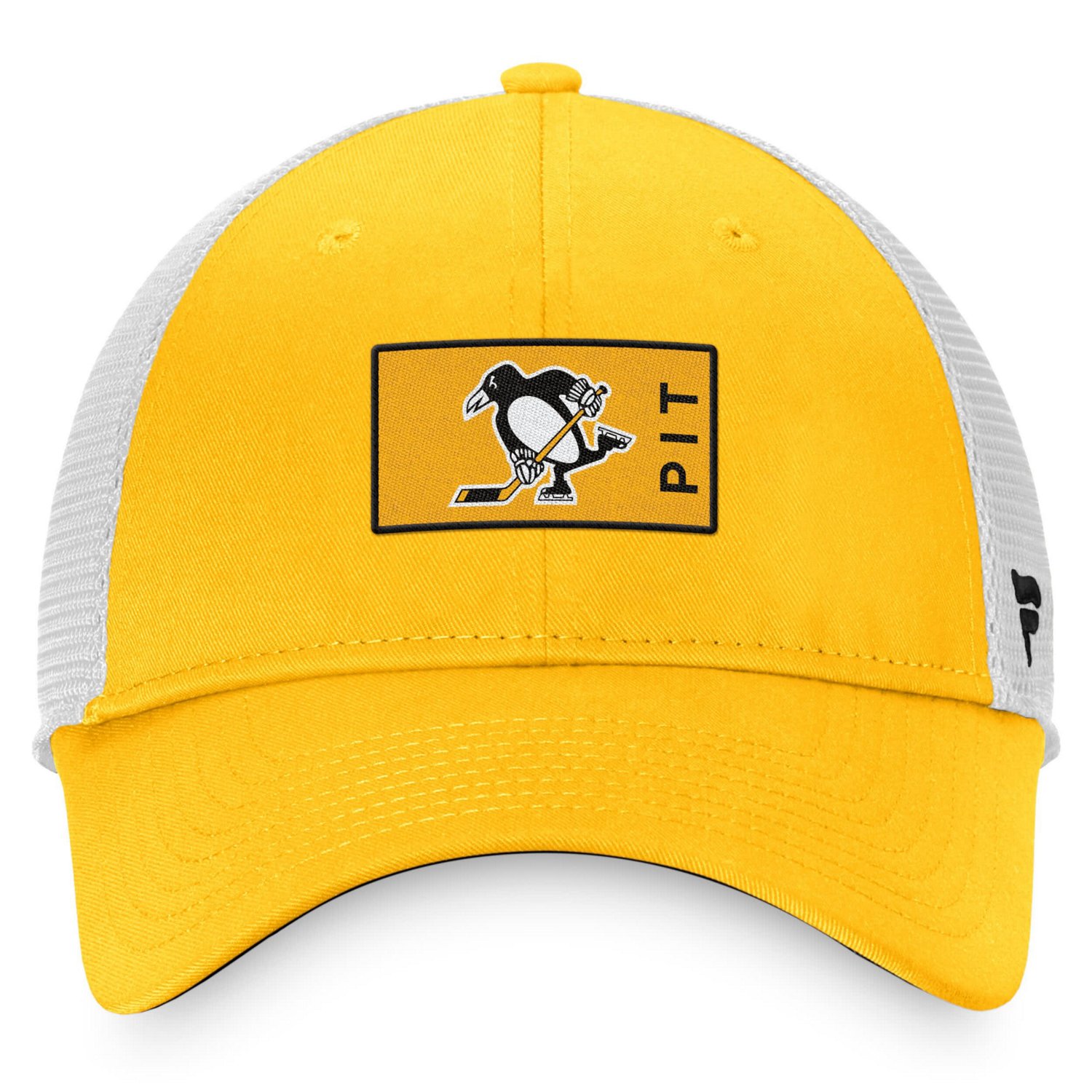 Fanatics /White Pittsburgh Penguins Authentic Pro Trucker Snapback Hat                                                           - view number 2