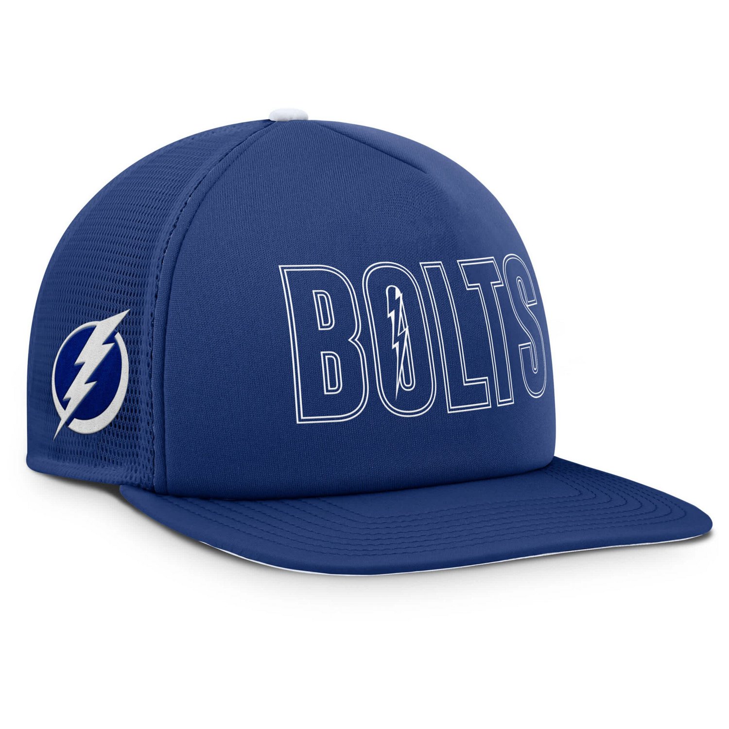 Fanatics White Tampa Bay Lightning Authentic Pro Hometown Rink Foam Trucker Snapback Hat - view number 3