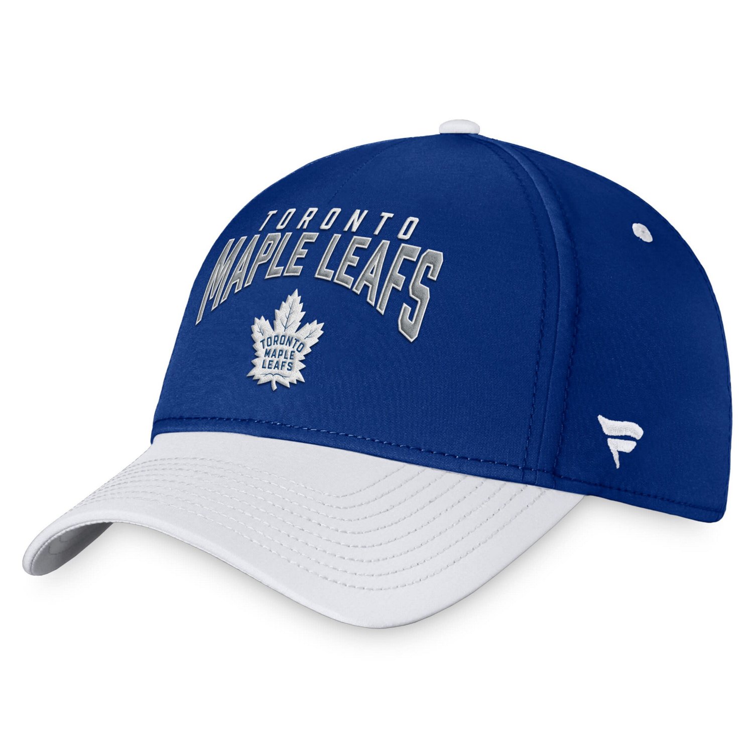 Fanatics /White Toronto Maple Leafs Fundamental 2-Tone Flex Hat