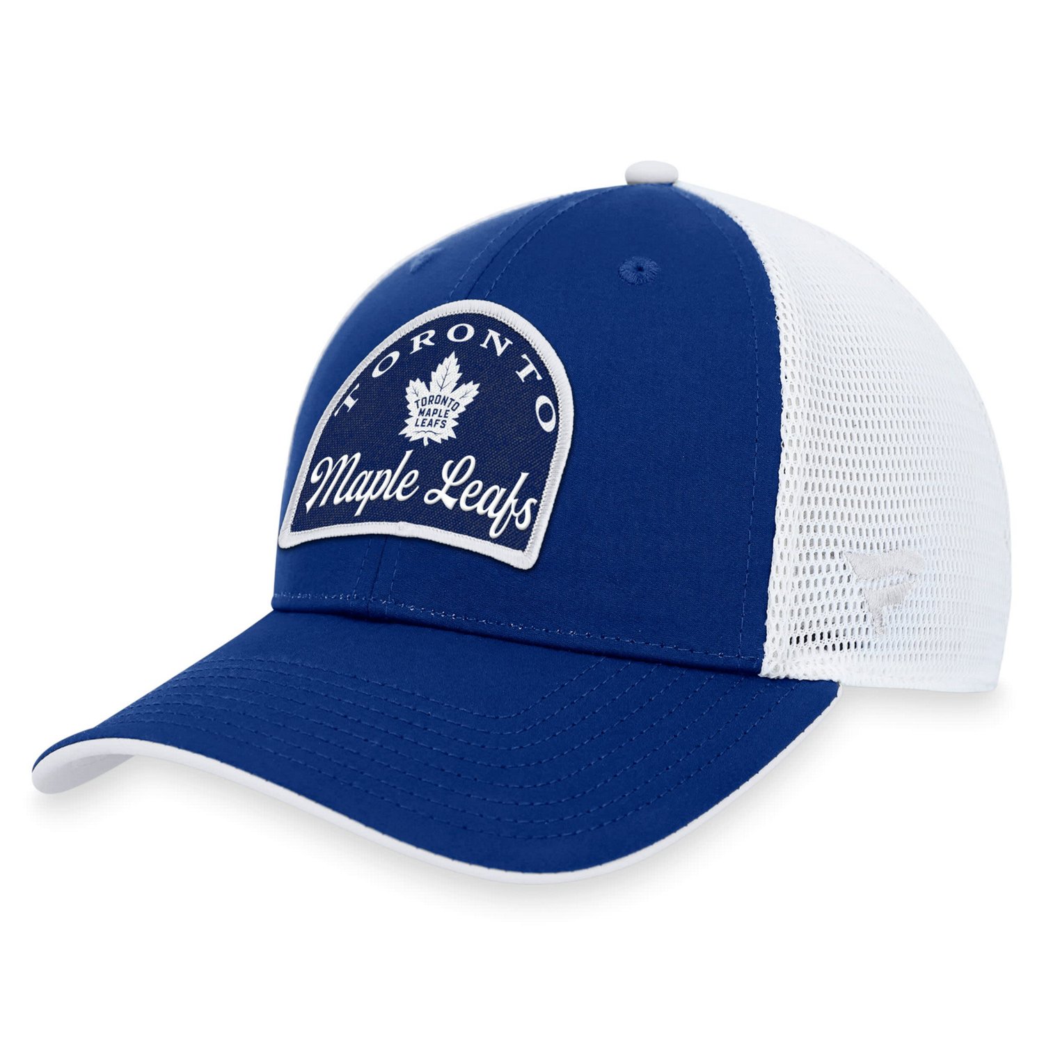 Fanatics /White Toronto Maple Leafs Fundamental Adjustable Hat