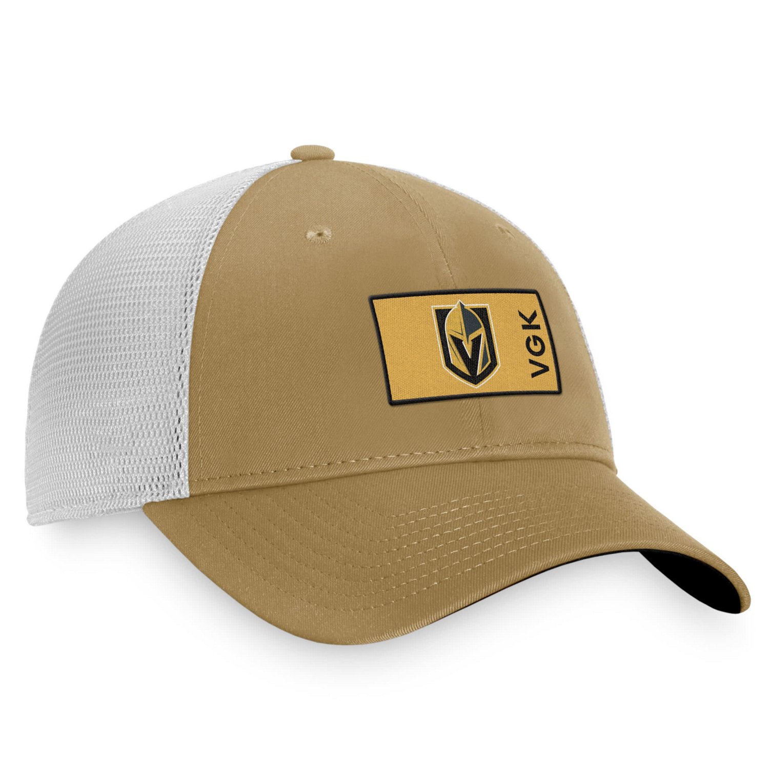 Fanatics /White Vegas en Knights Authentic Pro Trucker Snapback Hat