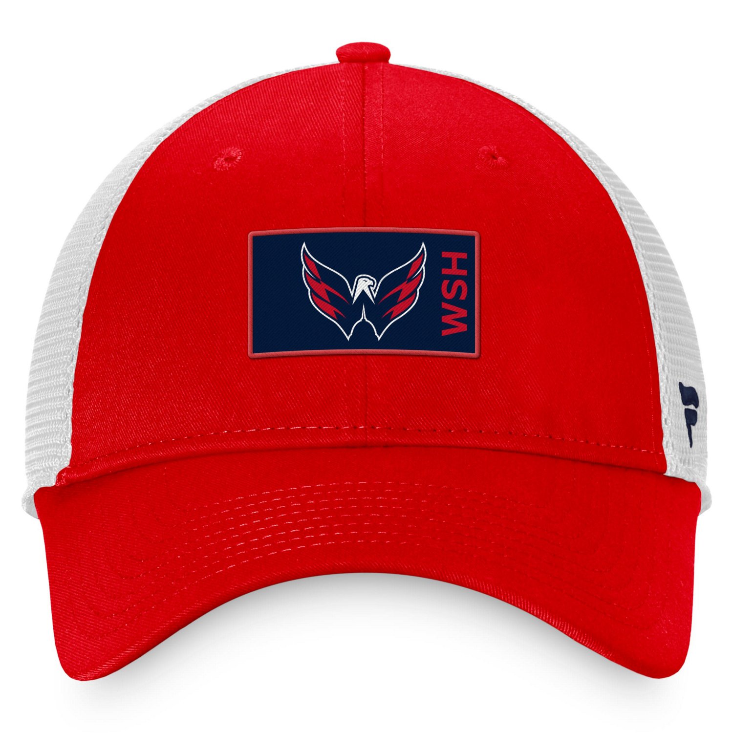 Fanatics /White Washington Capitals Authentic Pro Rink Trucker Snapback Hat