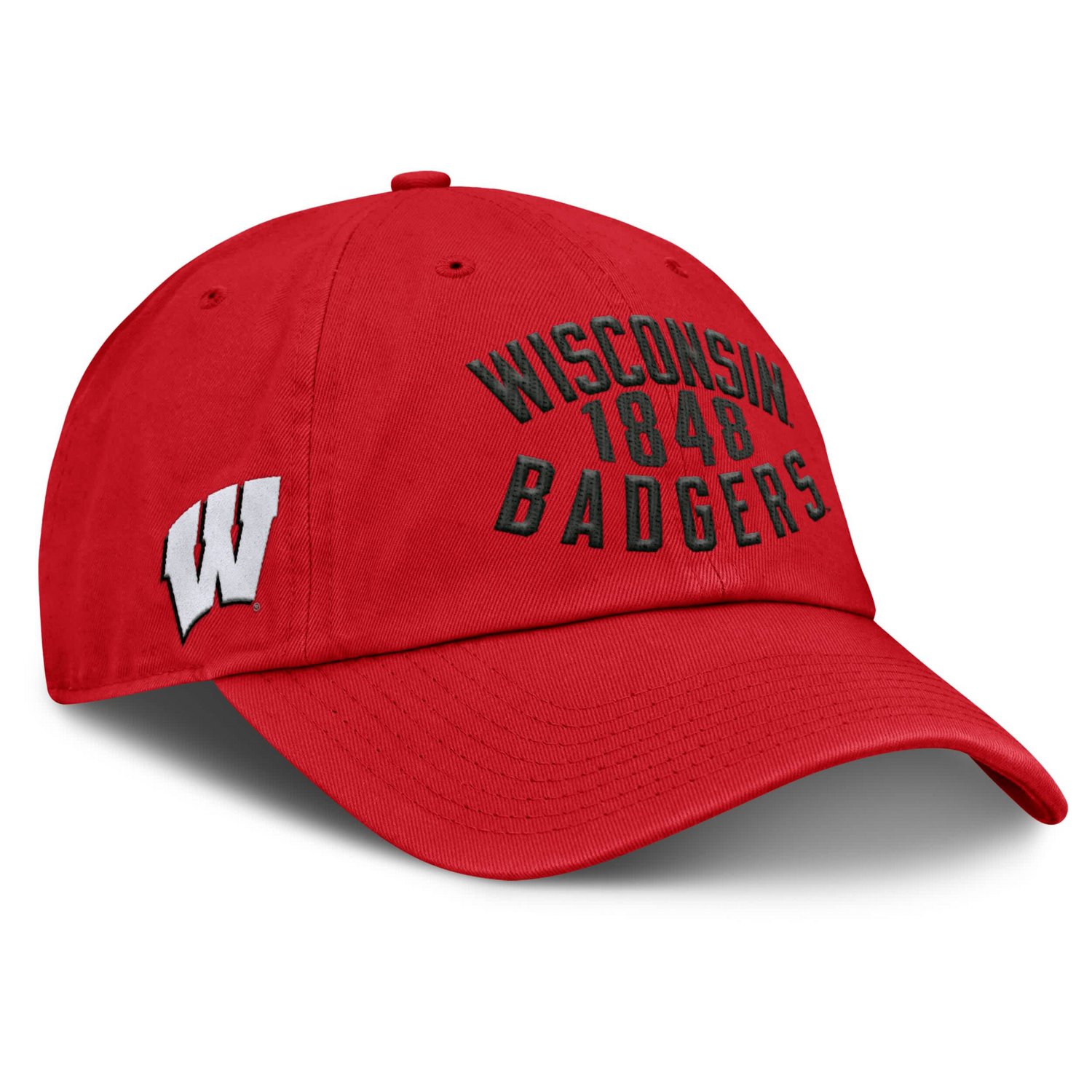 Fanatics Wisconsin Badgers Archer Adjustable Hat - view number 3