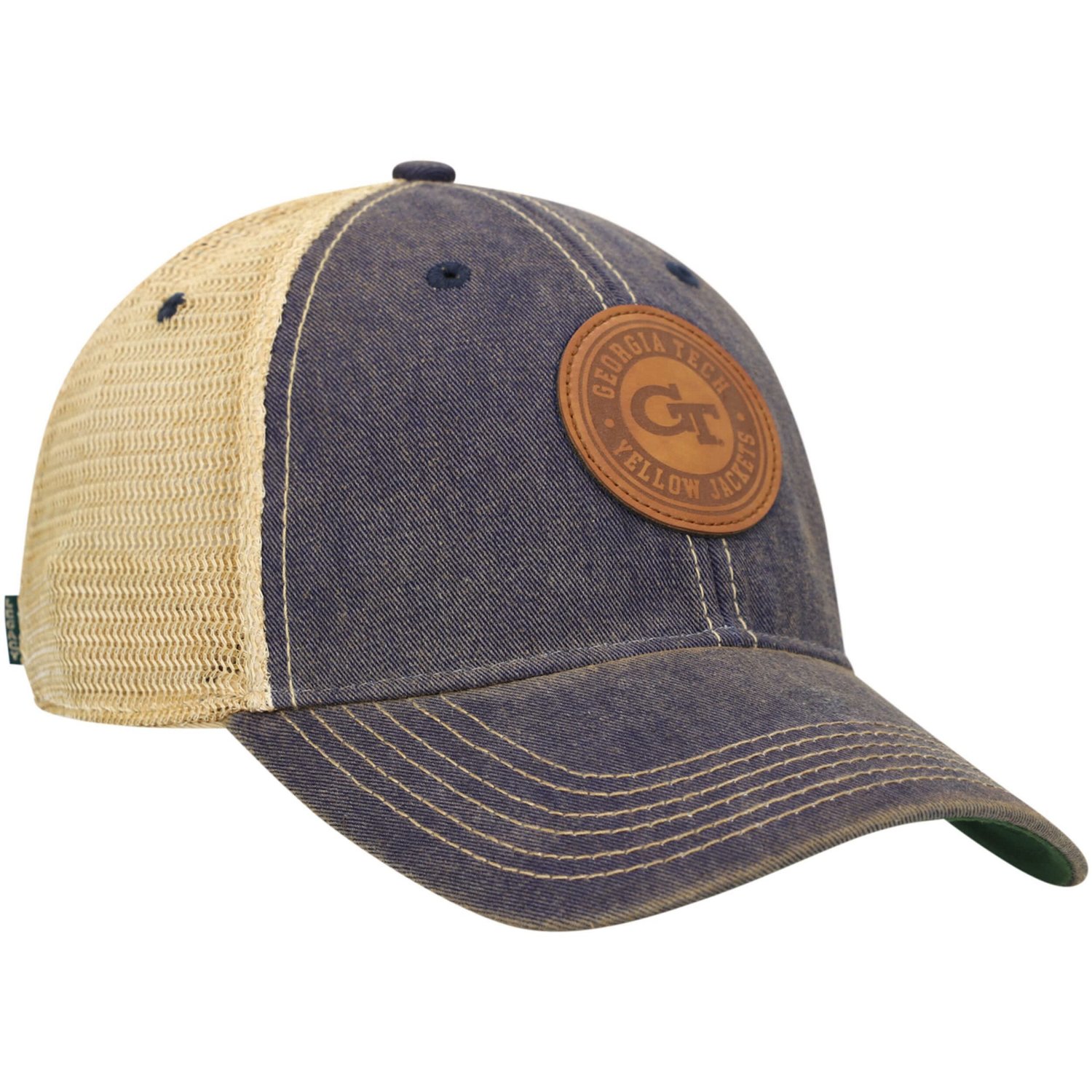 Georgia Tech Yellow Jackets Target Old Favorite Trucker Snapback Hat - view number 3