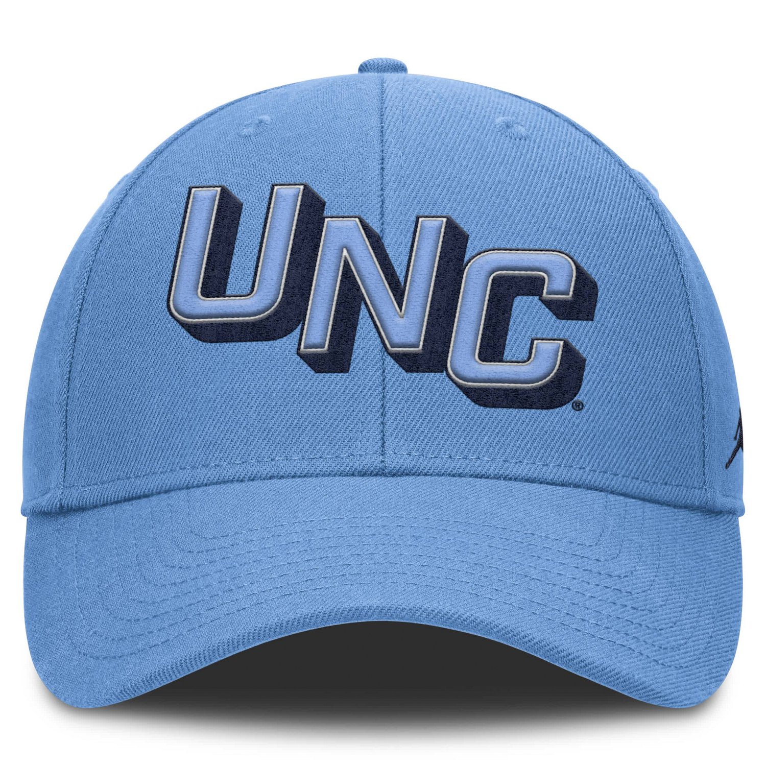 Jordan Brand Carolina North Carolina Tar Heels Slanted Primetime Rise Performance Adjustable Hat - view number 2