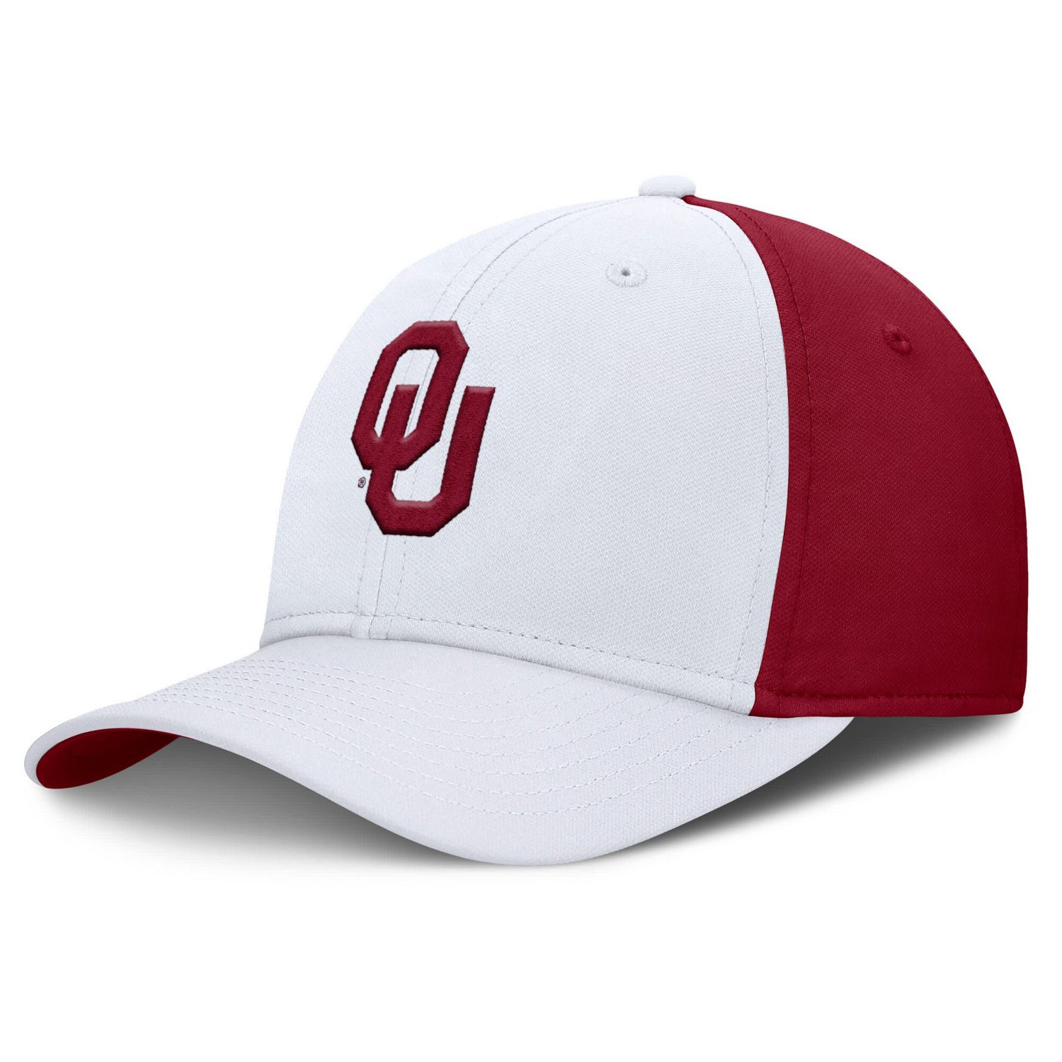 Jordan Brand Crimson Oklahoma Sooners 2025 Sideline Rise Local Performance Flex Hat