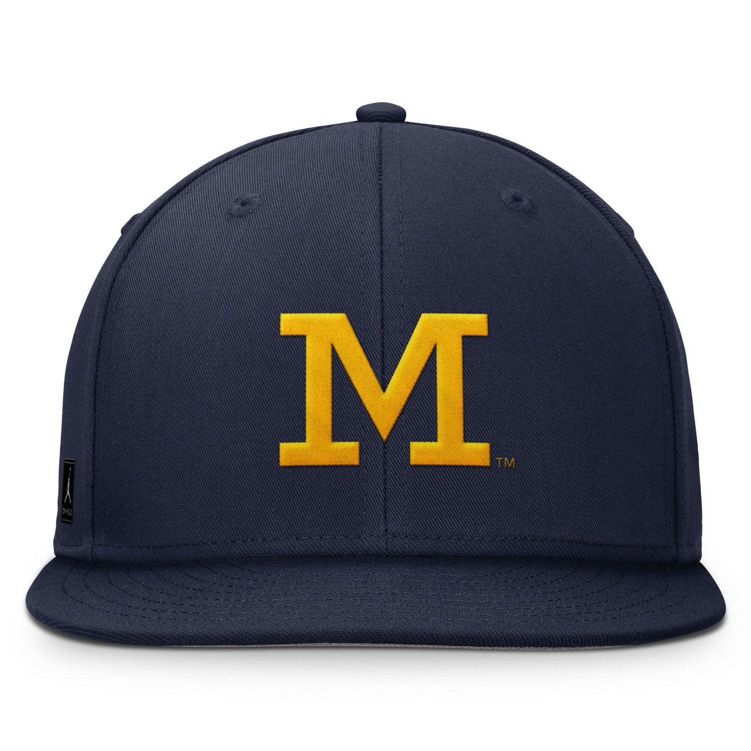 Jordan Brand Michigan Wolverines 2024 Sideline Coaches Fitted Hat                                                                - view number 2