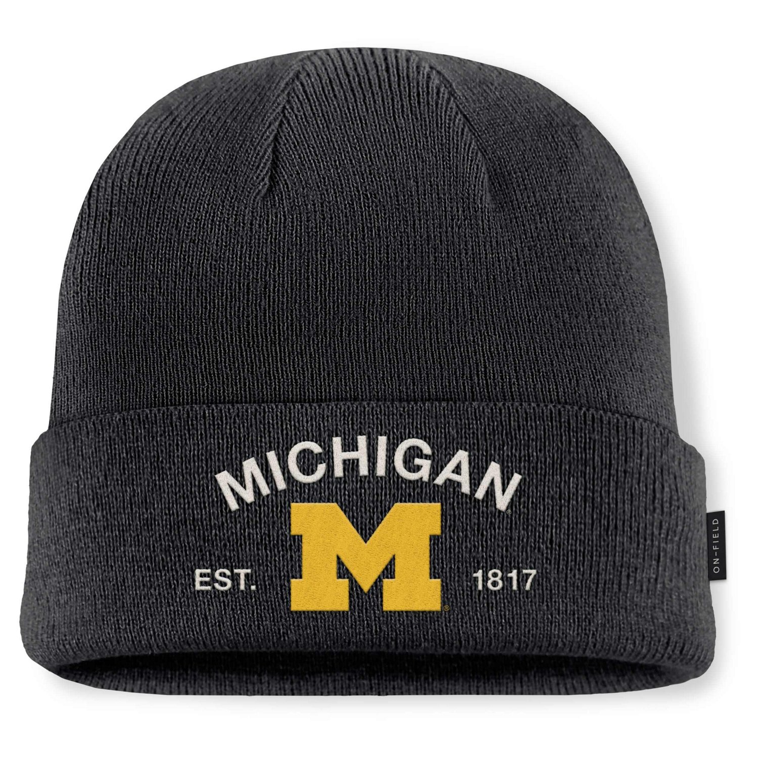Jordan Brand Michigan Wolverines 2025 Military Appreciation Cuffed Knit Hat