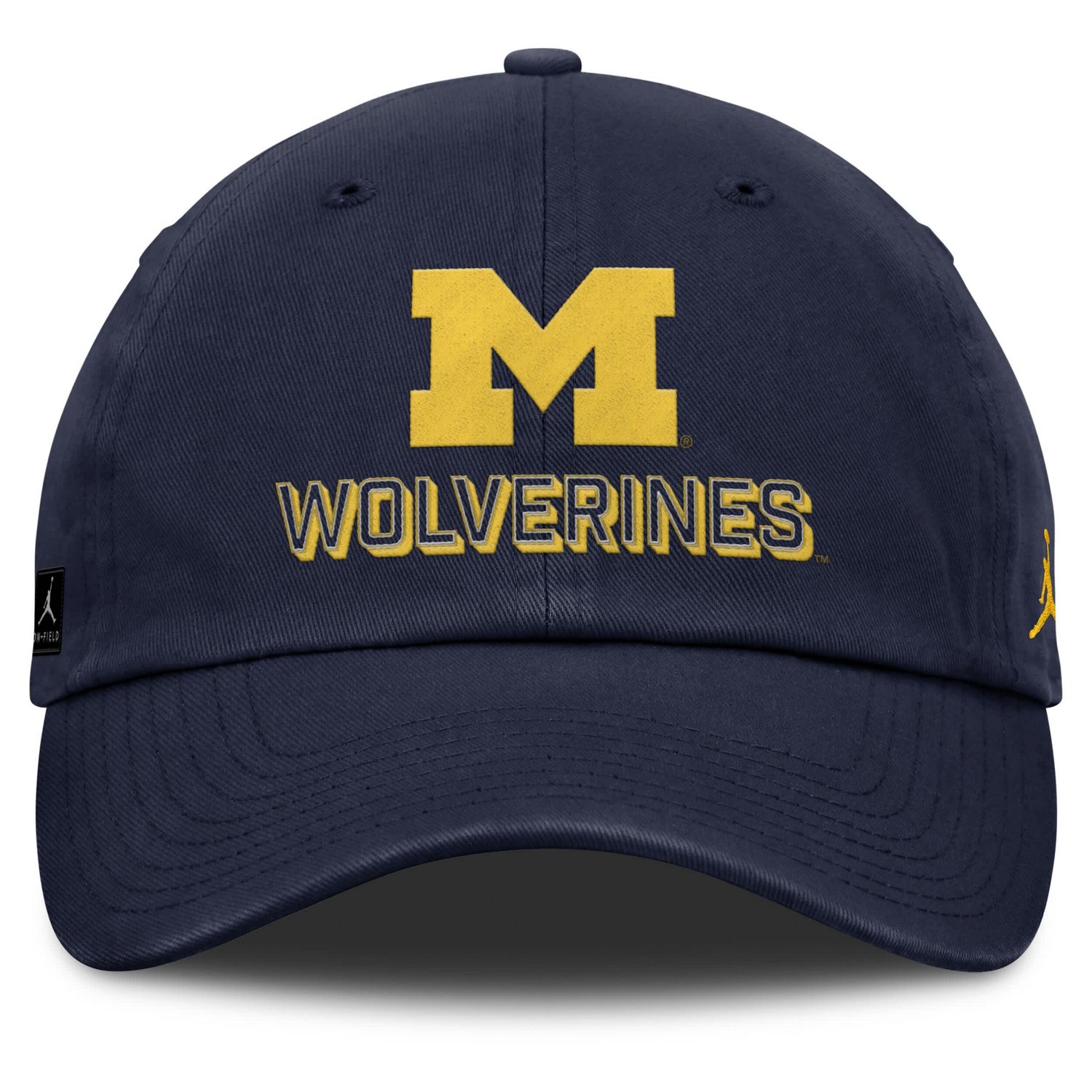 Jordan Brand Michigan Wolverines 2025 On-Field Club Adjustable Hat - view number 2