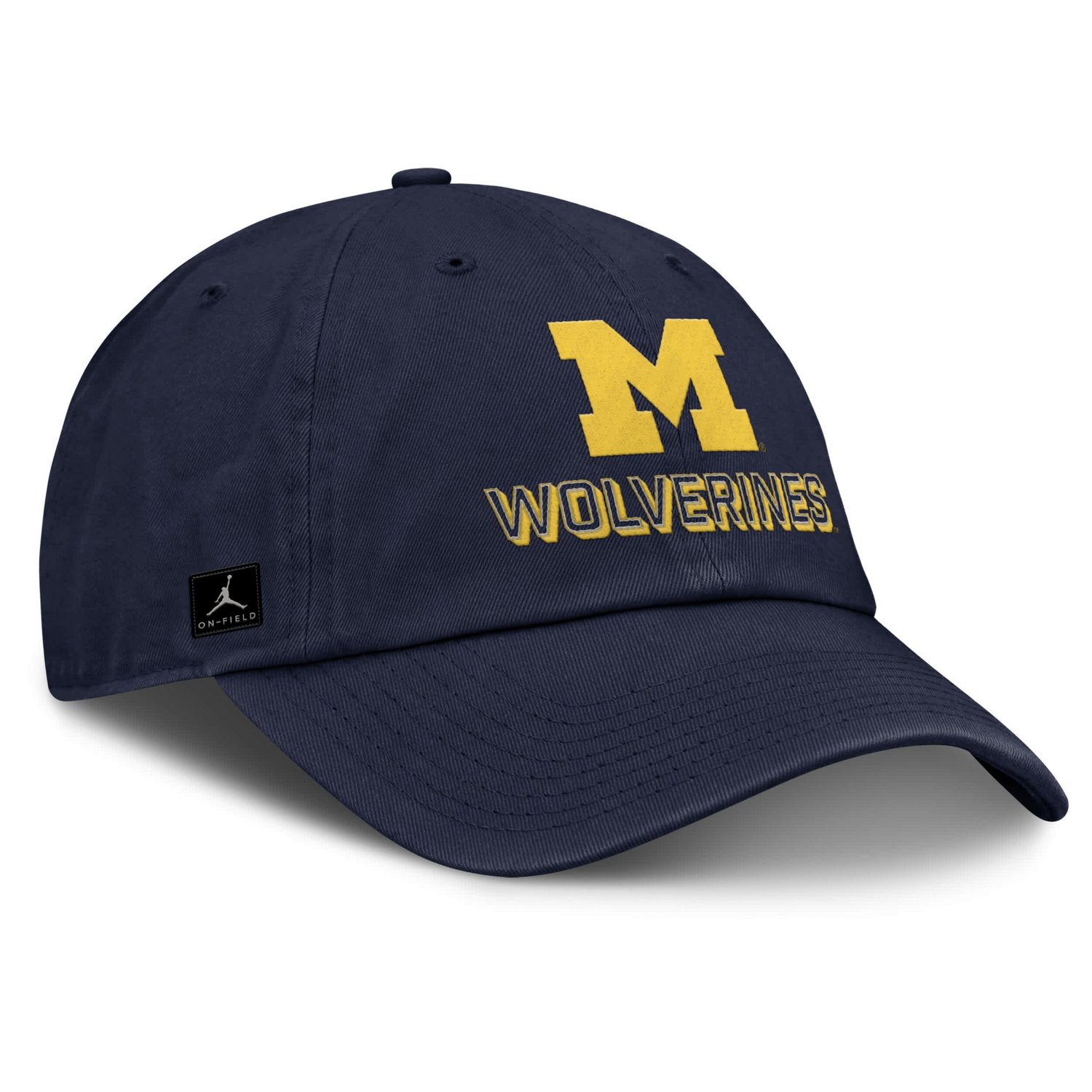 Jordan Brand Michigan Wolverines 2025 On-Field Club Adjustable Hat - view number 3
