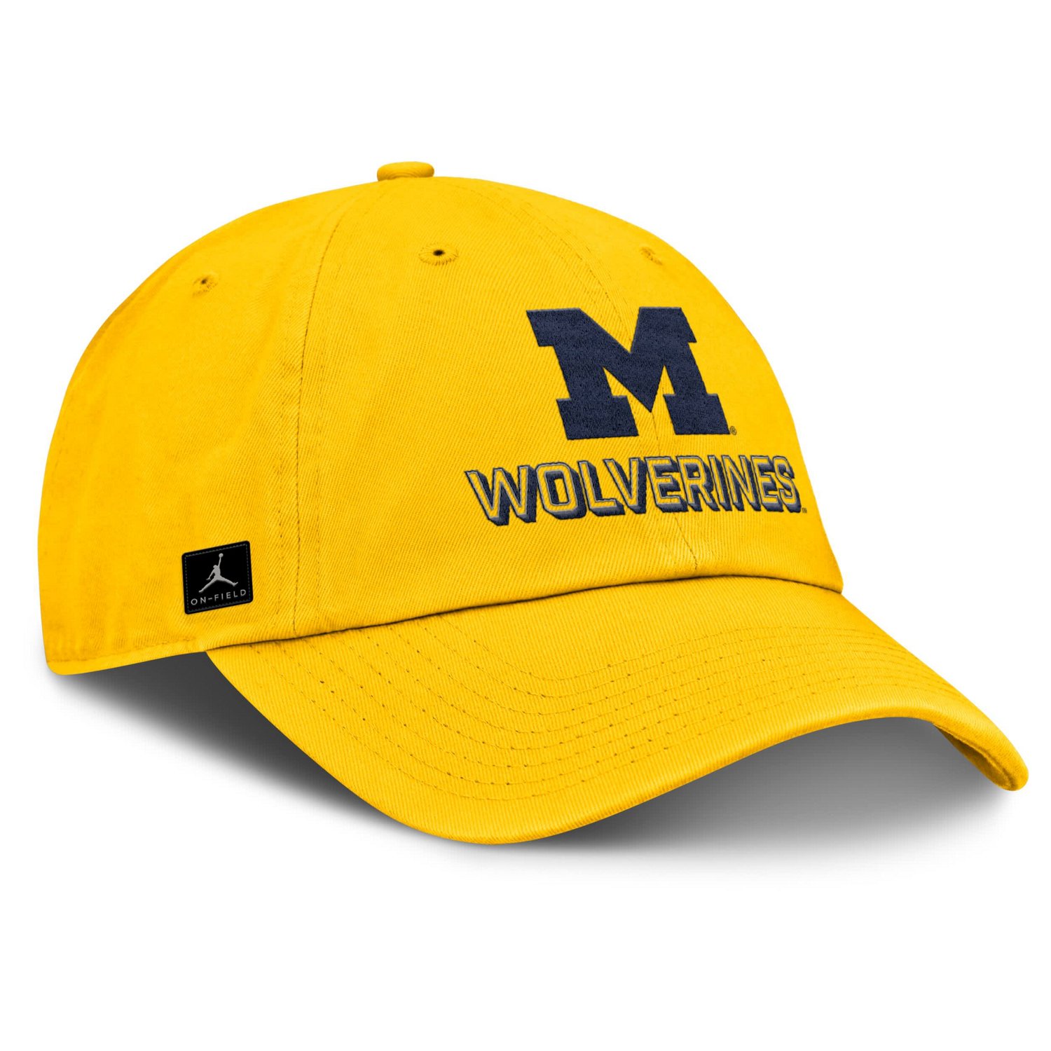 Jordan Brand Michigan Wolverines 2025 On-Field Club Adjustable Hat - view number 3