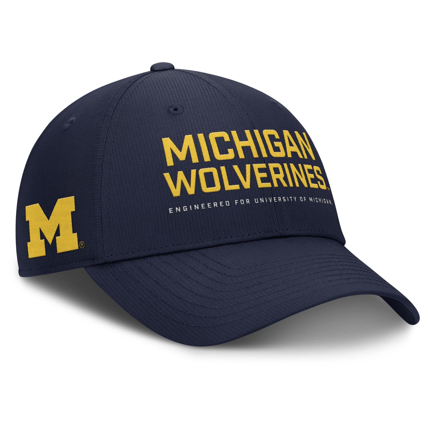 Jordan Brand Michigan Wolverines 2025 On-Field Gameday Club Adjustable Hat - view number 3