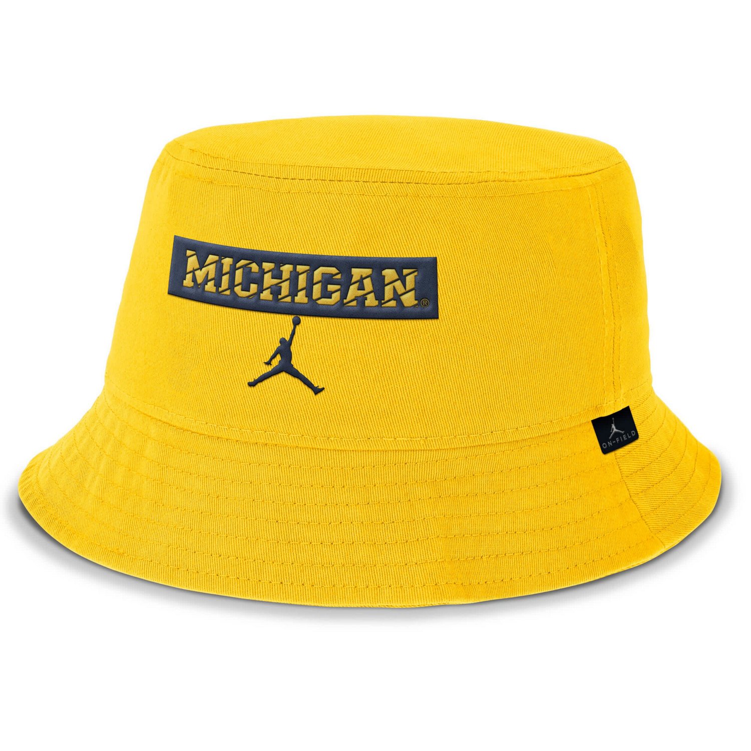 michi-michi Michigan Wolverines Jordan Anthracite Victory Half Zip