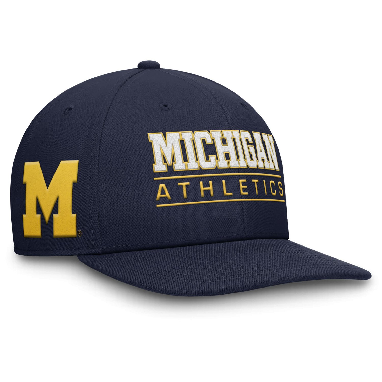 Jordan Brand Michigan Wolverines Athletics Pro Adjustable Hat - view number 3