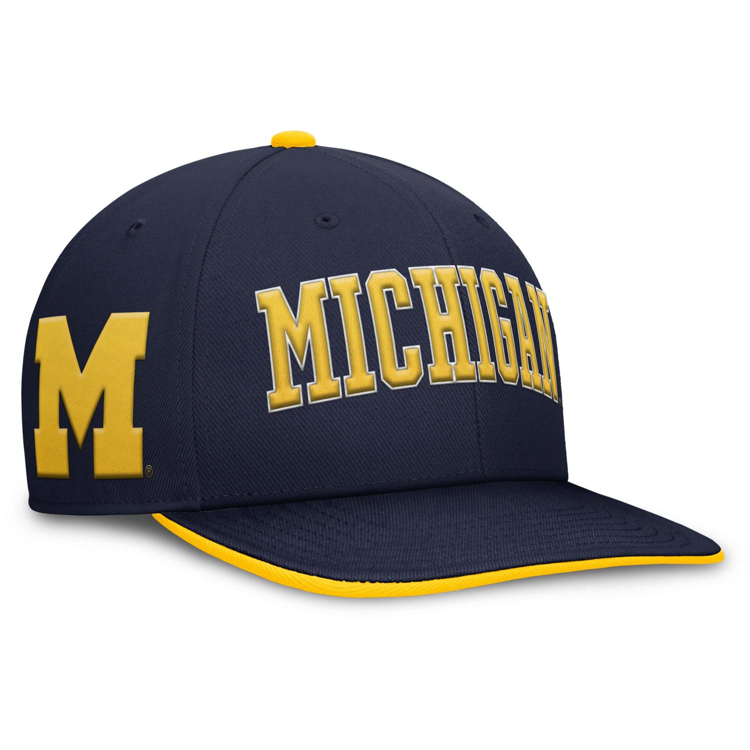 Jordan Brand Michigan Wolverines Athletics Pro Adjustable Hat - view number 3