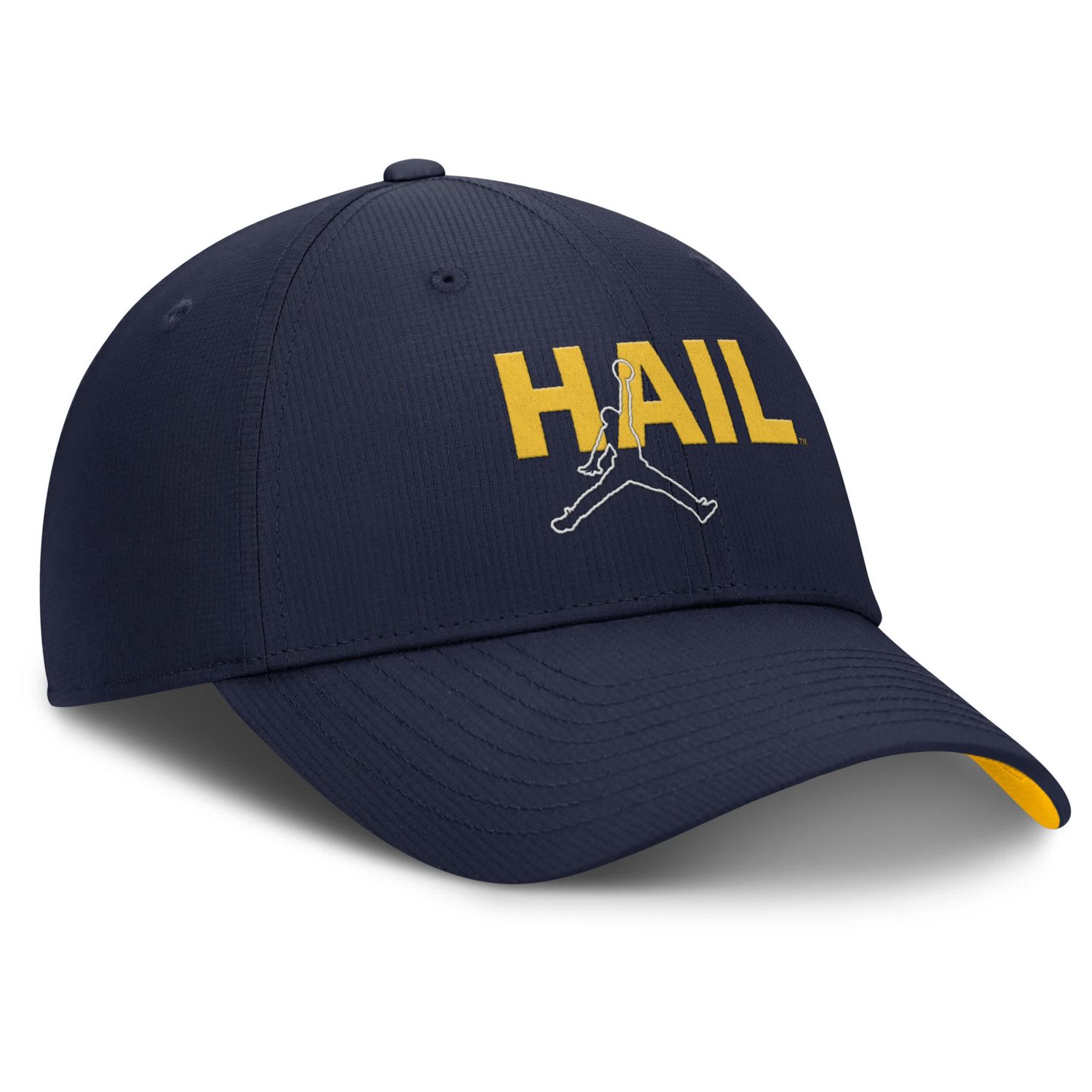 Jordan Brand Michigan Wolverines Club Prep Performance Adjustable Hat - view number 3