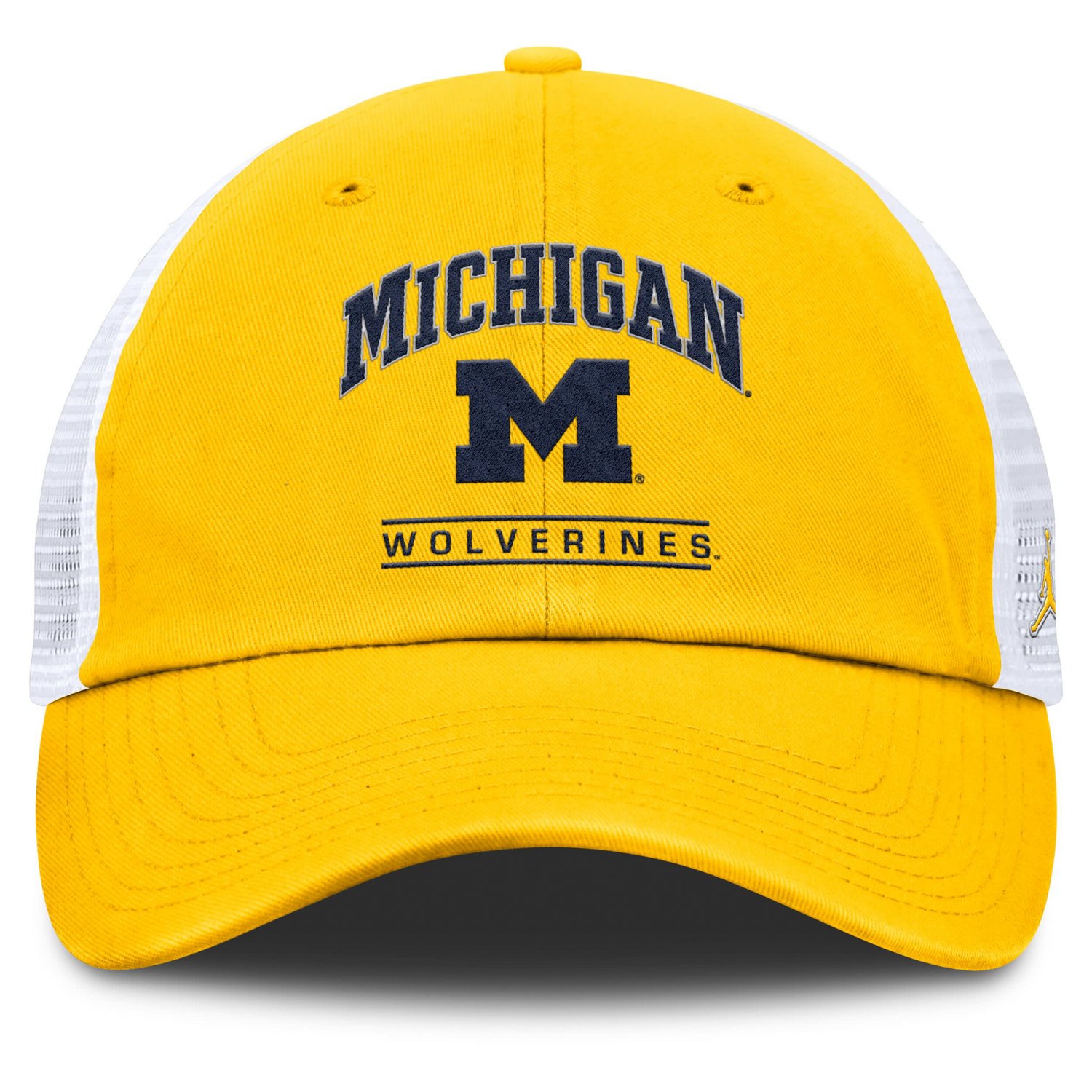 Jordan Brand Michigan Wolverines Club Trucker Adjustable Hat - view number 2