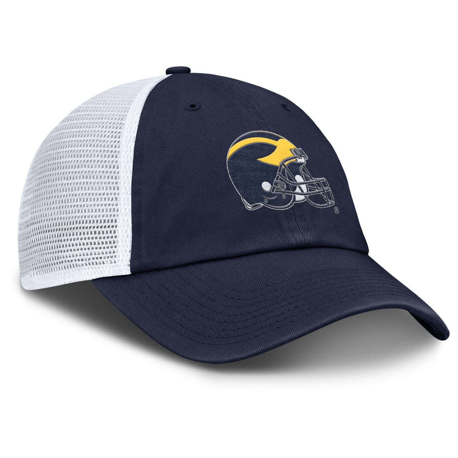 Jordan Brand Michigan Wolverines Club Trucker Adjustable Hat - view number 3