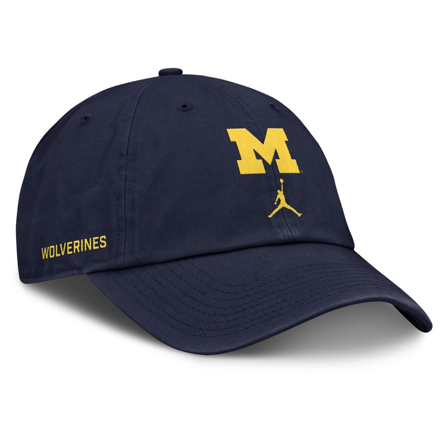 Jordan Brand Michigan Wolverines Primetime Club Adjustable Hat - view number 1