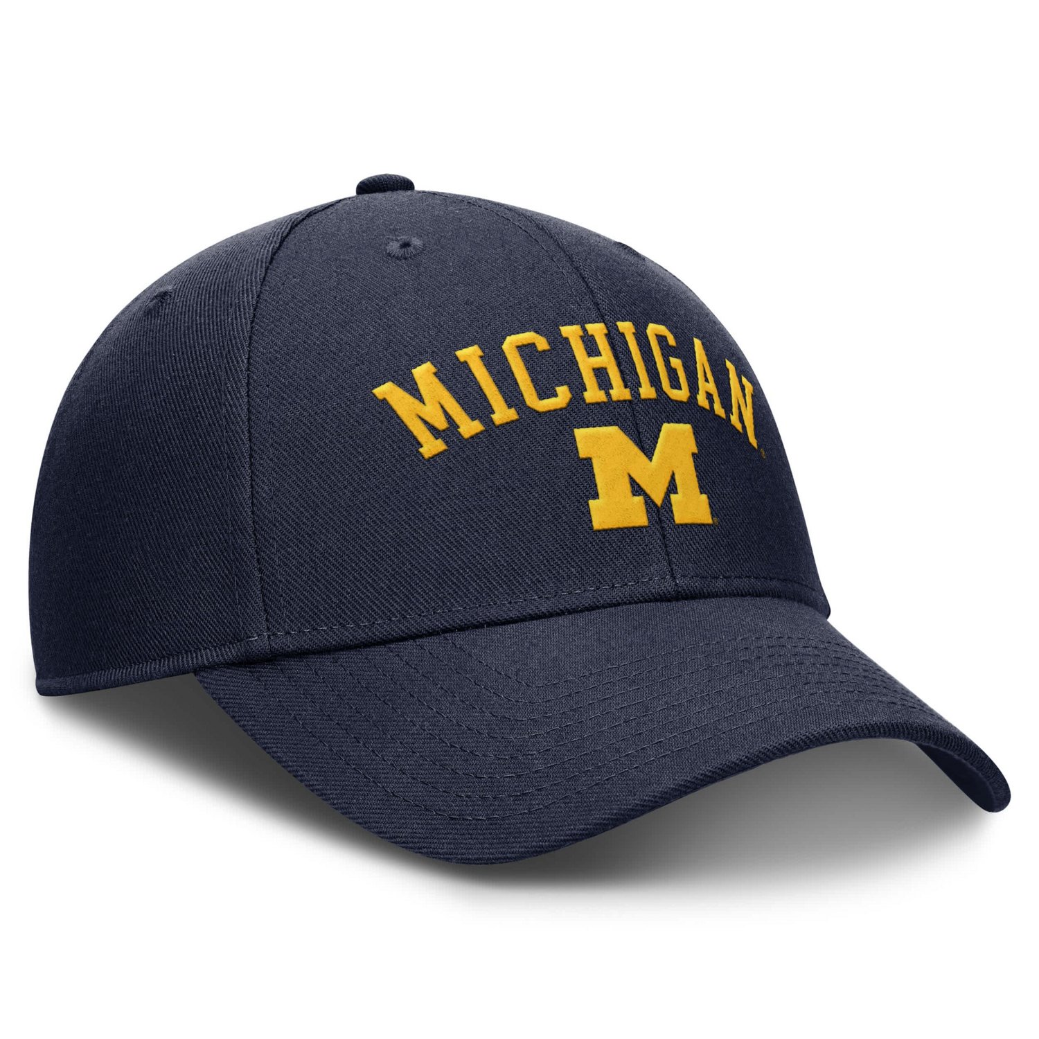 Jordan Brand Michigan Wolverines Rise Adjustable Hat - view number 3