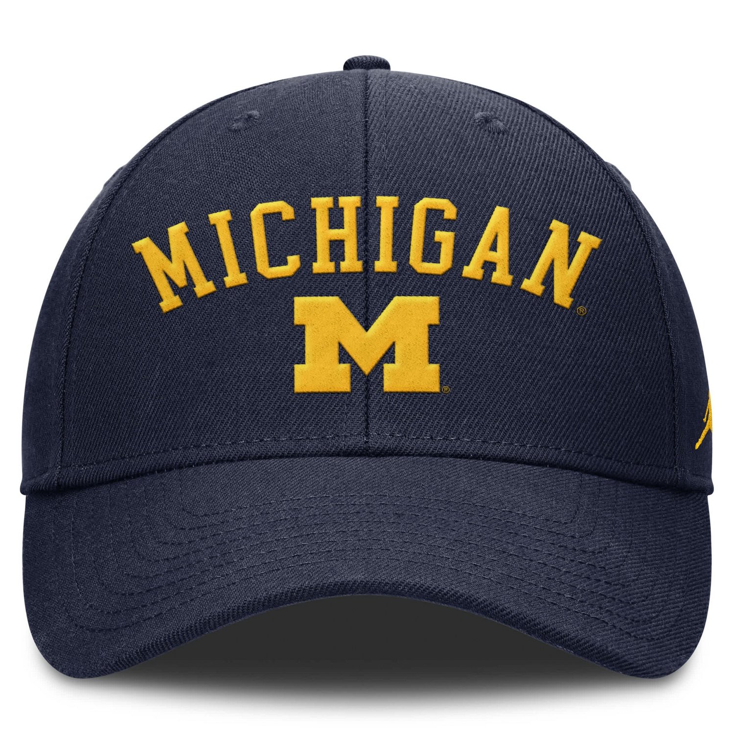 Jordan Brand Michigan Wolverines Rise Adjustable Hat - view number 2