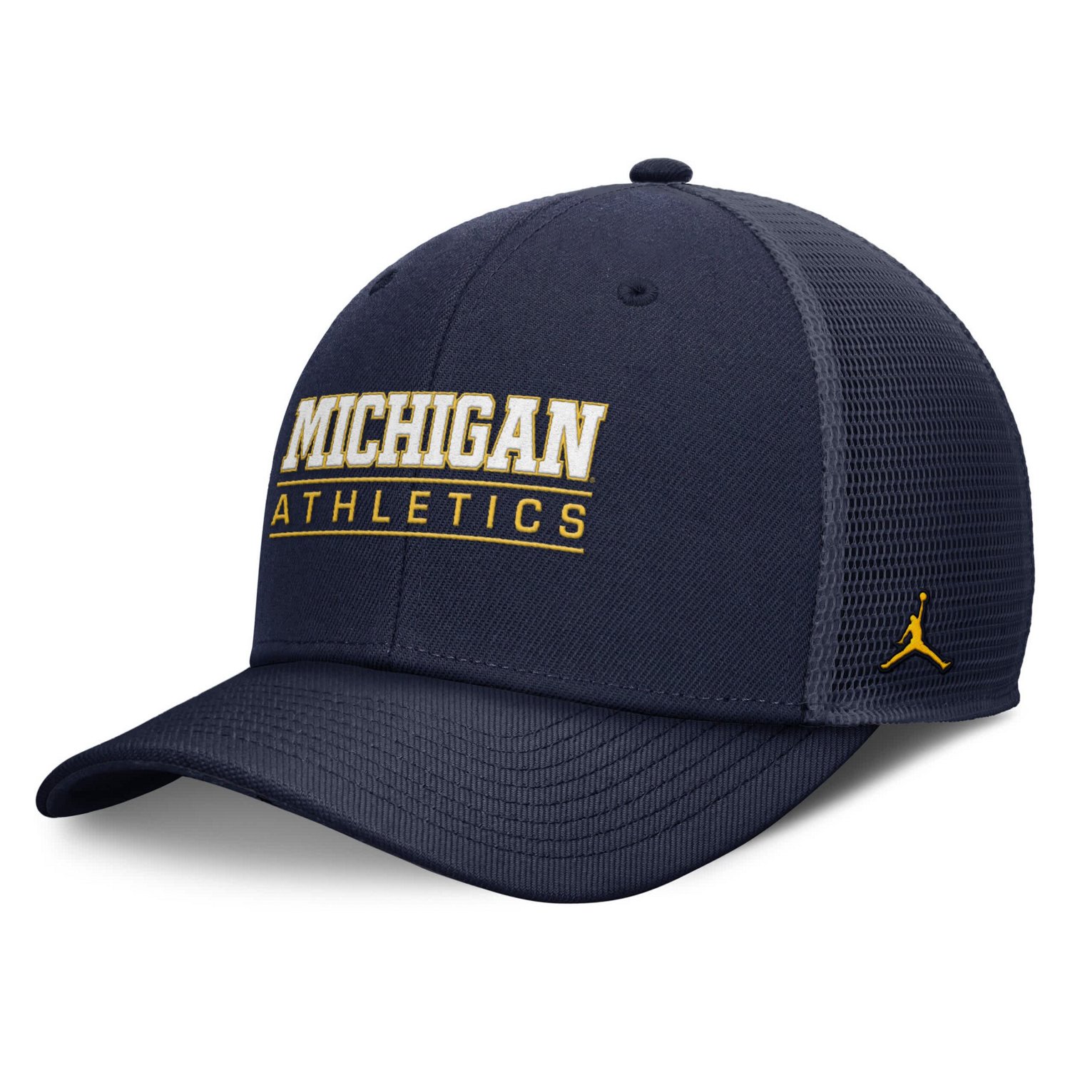 Jordan Brand Michigan Wolverines Rise Adjustable Hat                                                                             - view number 1