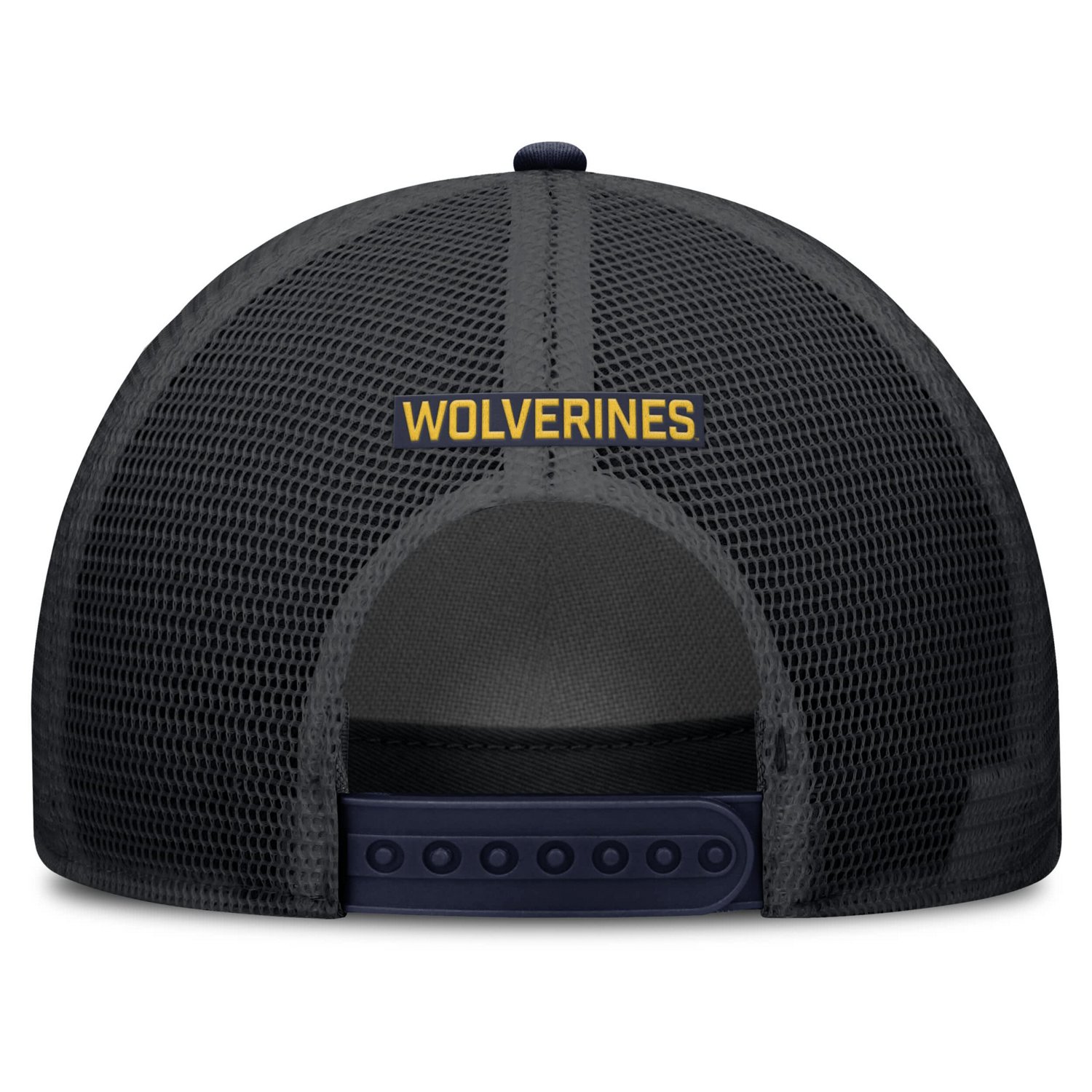 Jordan Brand Michigan Wolverines Rise Primetime Trucker Adjustable Hat - view number 3