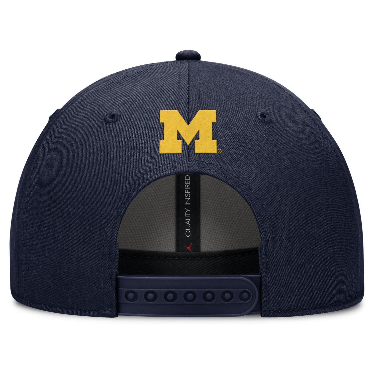 Jordan Brand Michigan Wolverines Slanted Primetime Rise Performance Adjustable Hat - view number 4