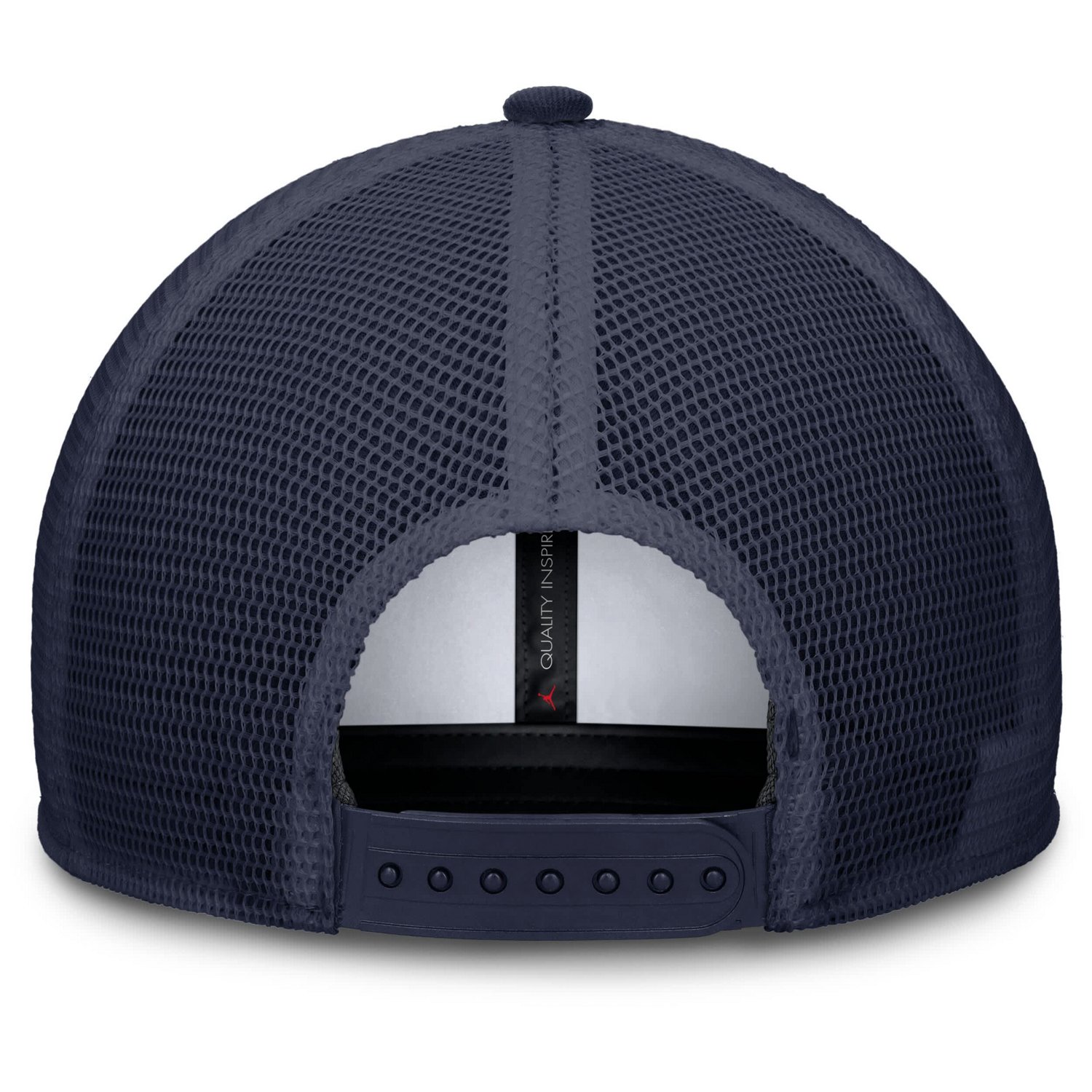 Jordan Brand Navy Michigan Wolverines Rise Adjustable Trucker Hat - view number 4
