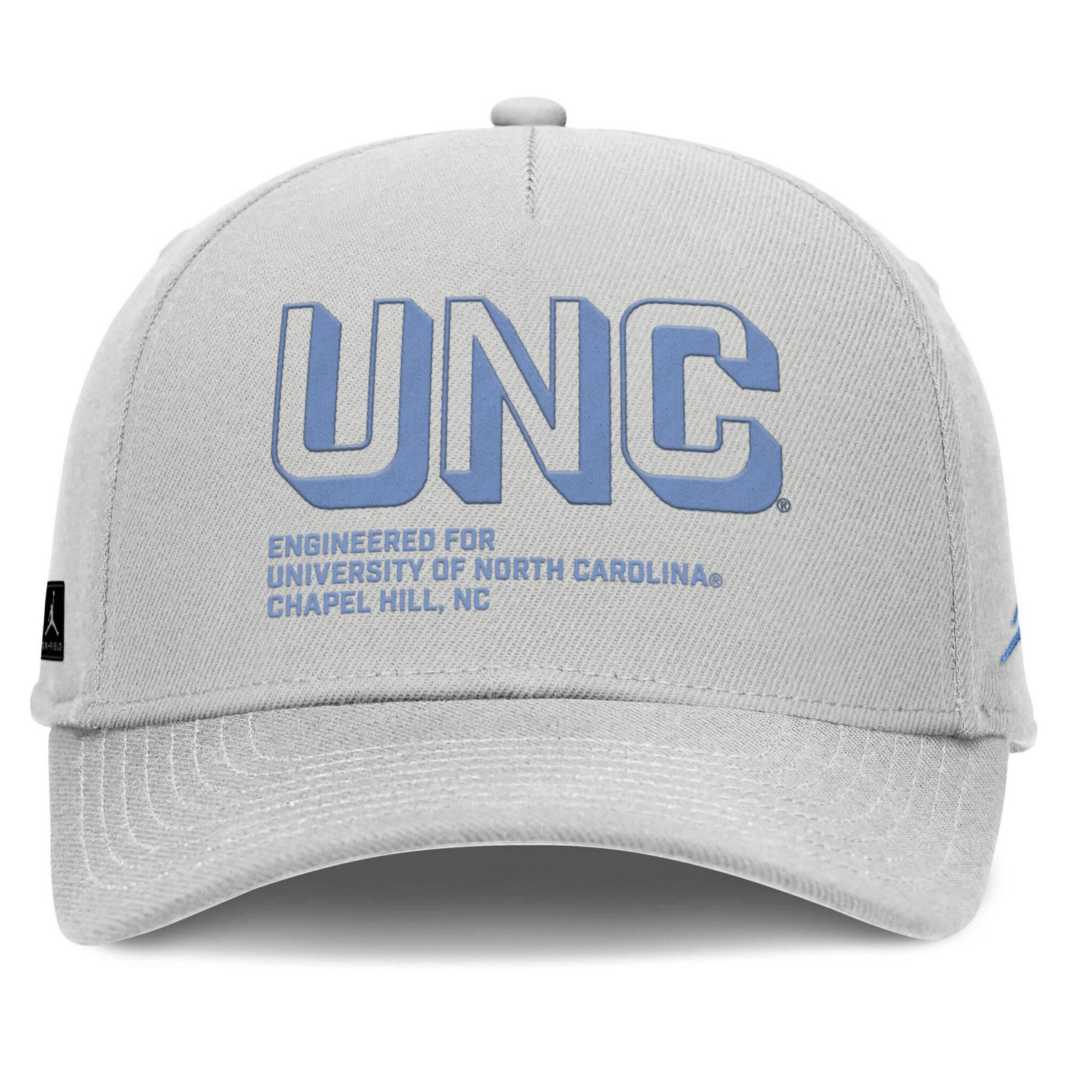 Jordan Brand North Carolina Tar Heels 2025 Sideline Dust Pinched Rise Adjustable Hat - view number 2