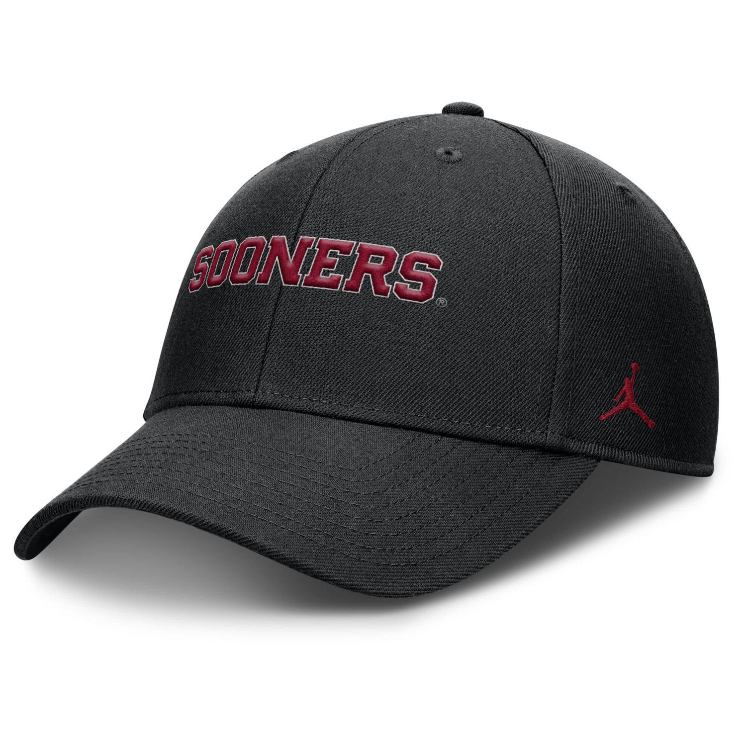 Jordan Brand Oklahoma Sooners 2025 On-Field Rise Performance Adjustable Hat