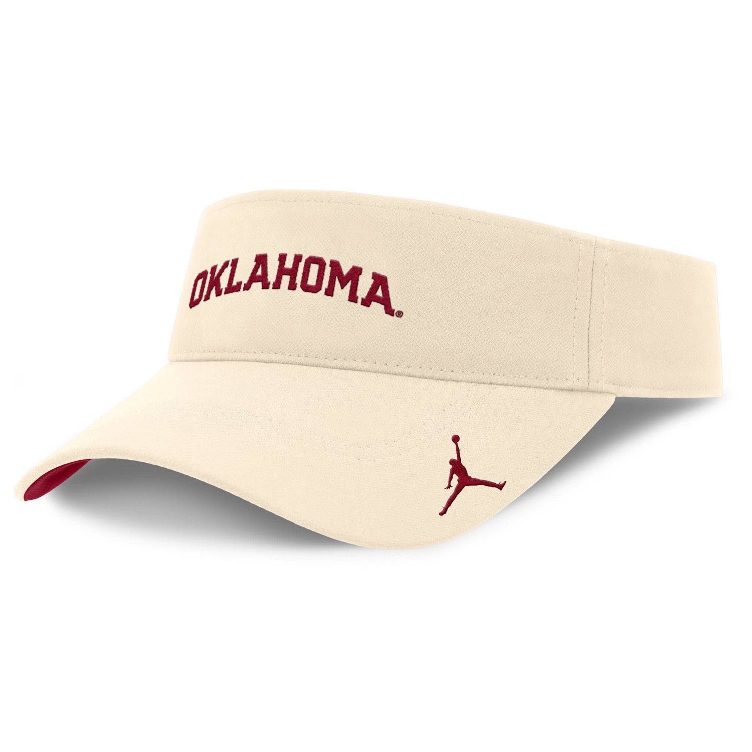 Jordan Brand Oklahoma Sooners Primetime Ace Adjustable Visor                                                                     - view number 3