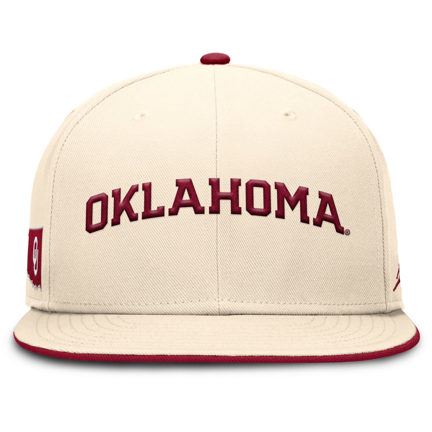 Jordan Brand Oklahoma Sooners Primetime True Performance Fitted Hat - view number 2