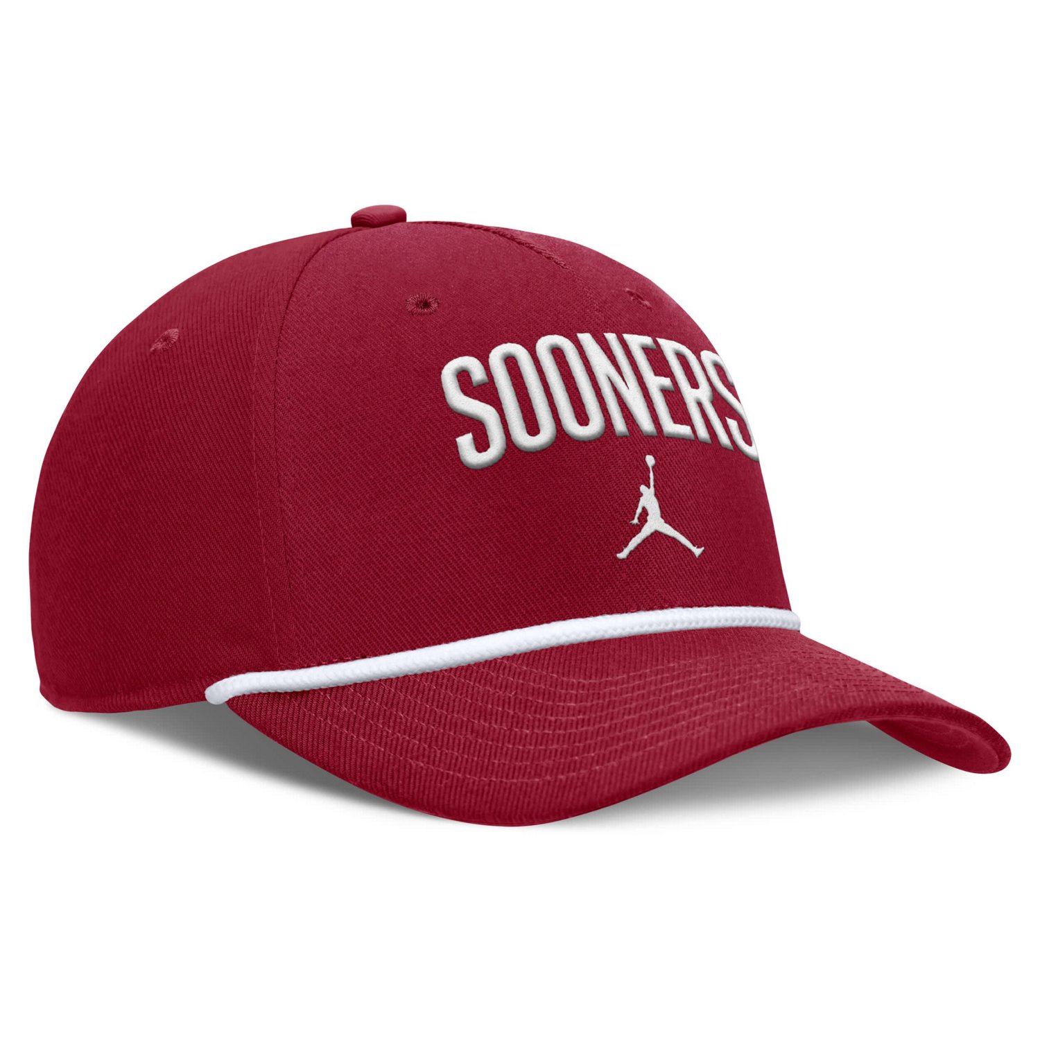 Jordan Brand Oklahoma Sooners Rise Campus Adjustable Hat - view number 3