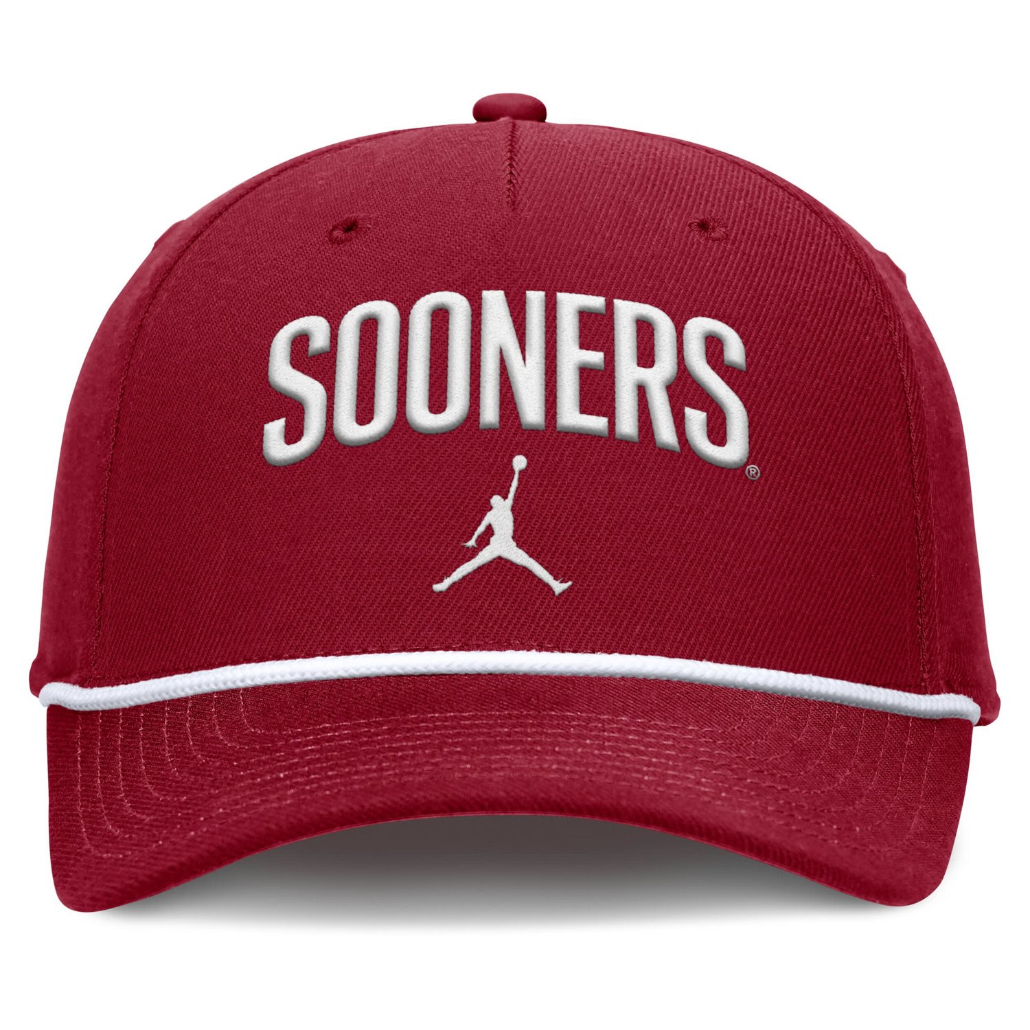 Jordan Brand Oklahoma Sooners Rise Campus Adjustable Hat - view number 2
