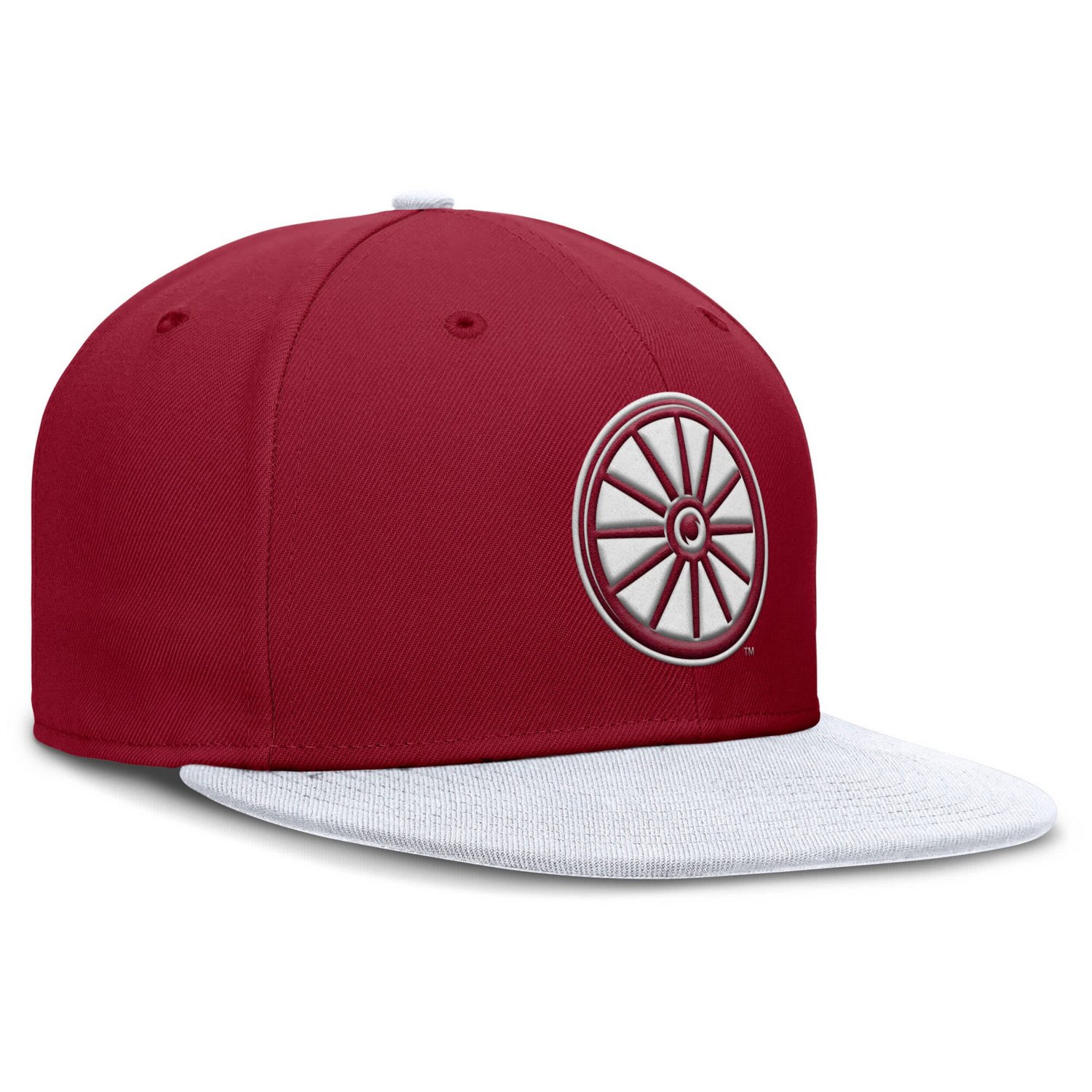 Jordan Brand Oklahoma Sooners Two-Tone Primetime Performance Fitted Hat                                                          - view number 3