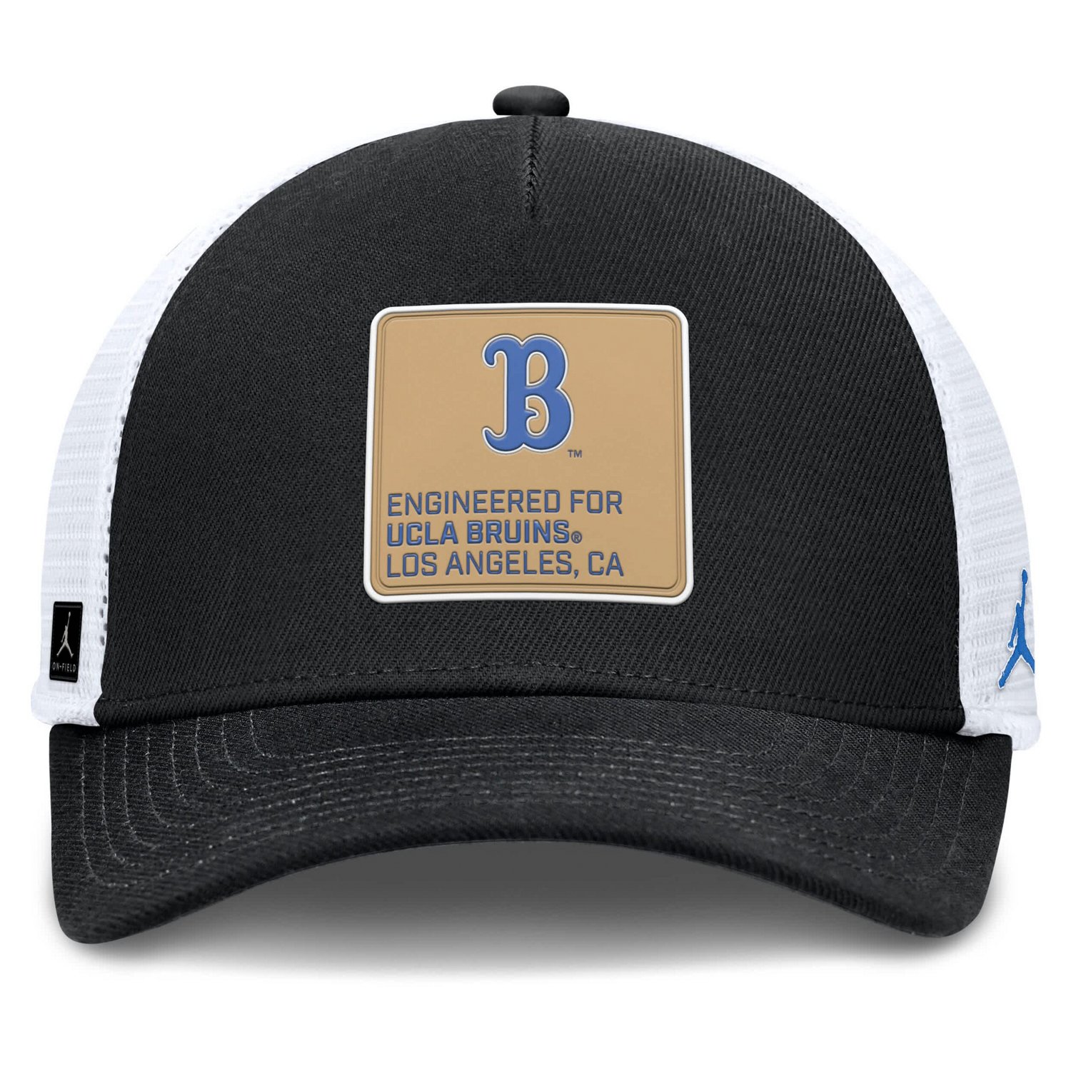 Jordan Brand White UCLA Bruins 2025 On-Field Rise Engineered Trucker Adjustable Hat - view number 2