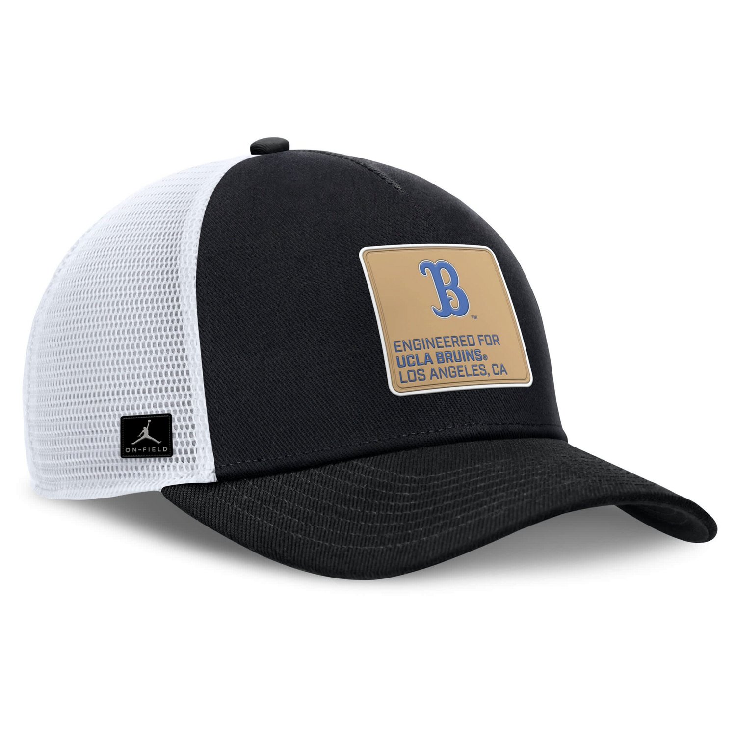 Jordan Brand White UCLA Bruins 2025 On-Field Rise Engineered Trucker Adjustable Hat - view number 3
