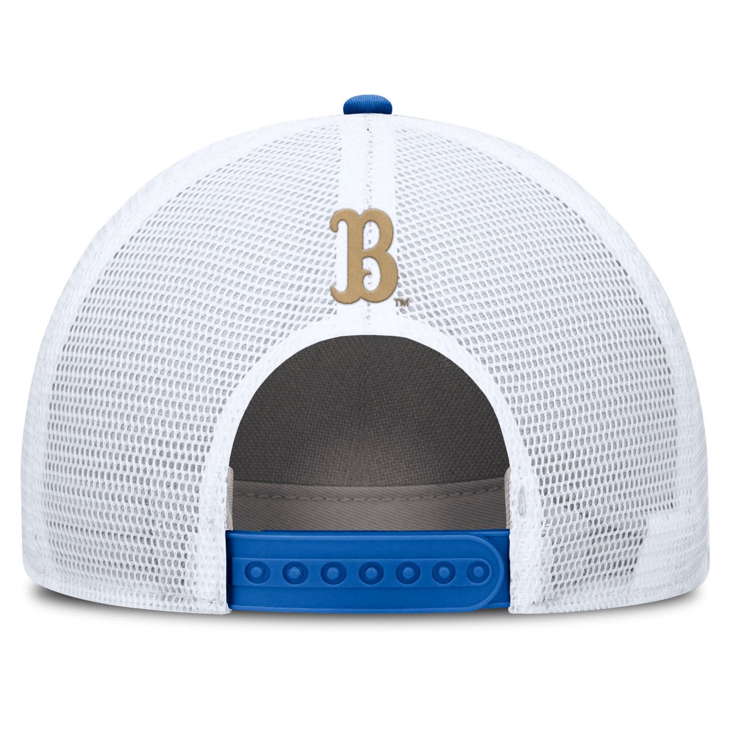 Jordan Brand White UCLA Bruins 2025 On-Field Rise Patch Trucker Adjustable Hat - view number 4