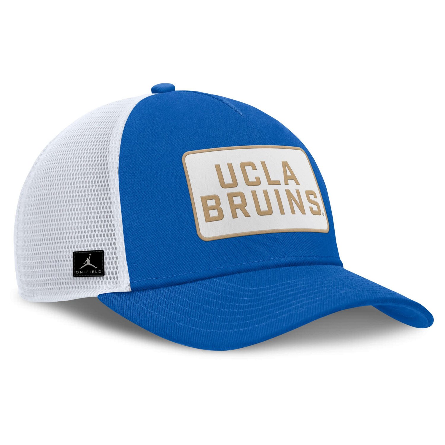 Jordan Brand White UCLA Bruins 2025 On-Field Rise Patch Trucker Adjustable Hat - view number 3