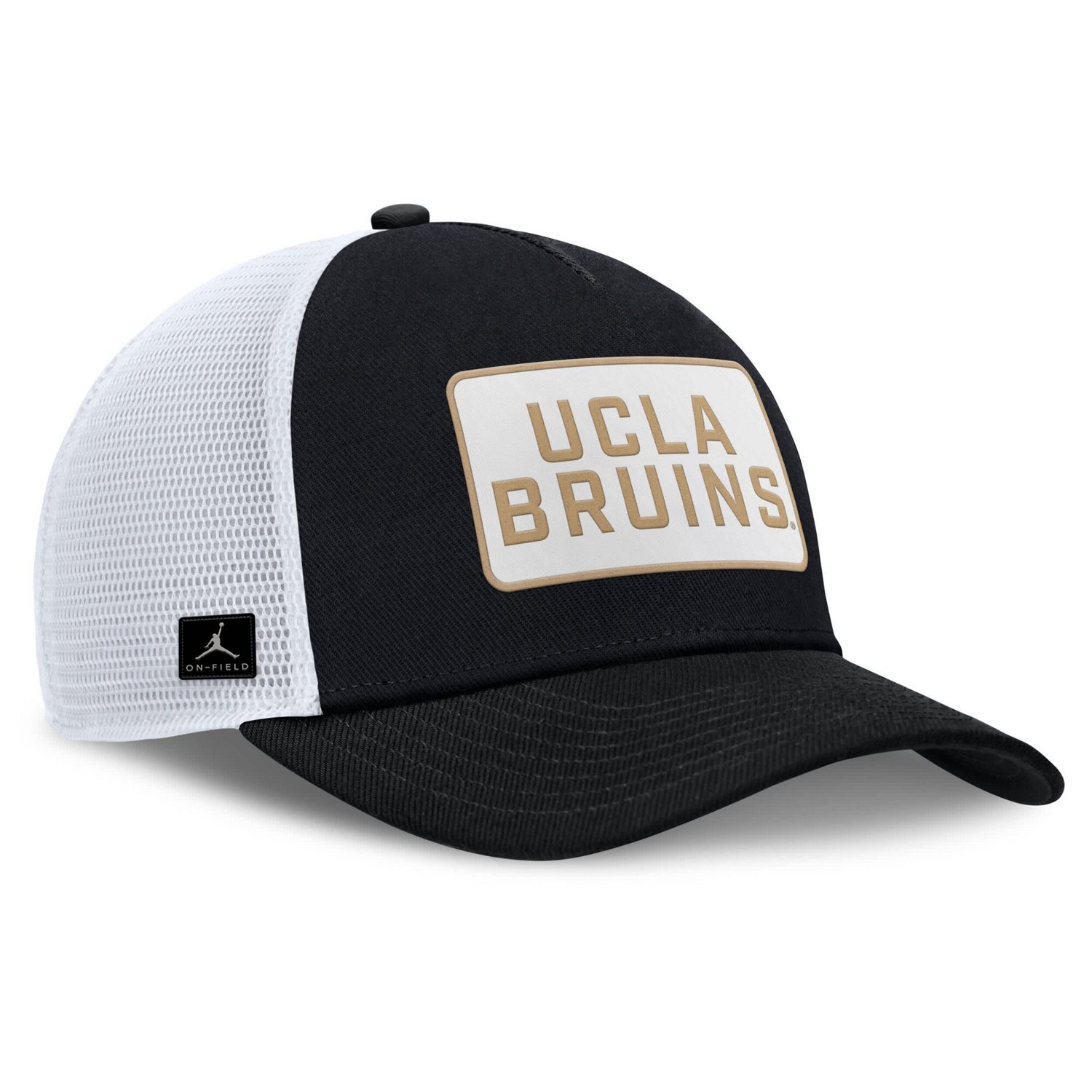 Jordan Brand White UCLA Bruins 2025 On-Field Rise Patch Trucker Adjustable Hat - view number 3