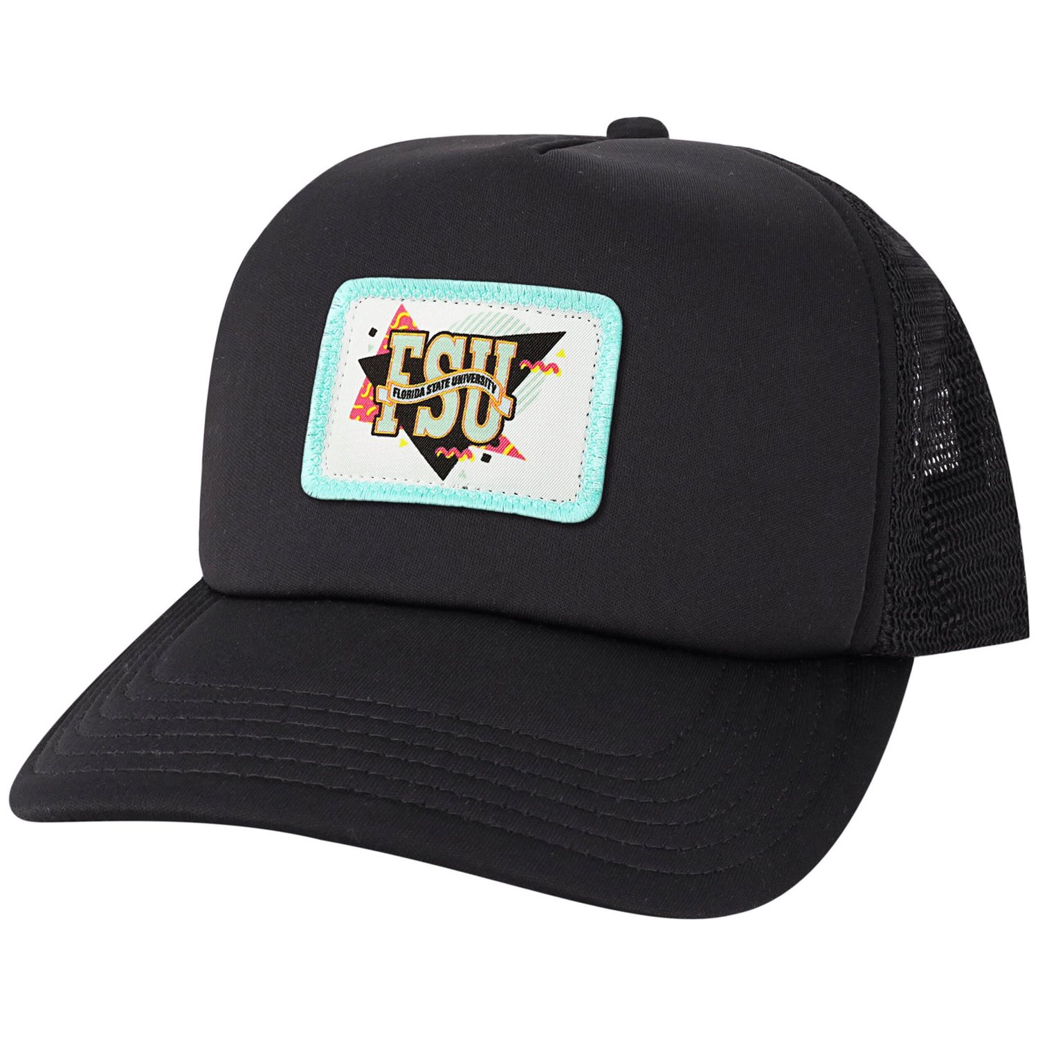 League Collegiate Wear Florida State Seminoles Beach Club Laguna Trucker Snapback Adjustable Hat - view number 1