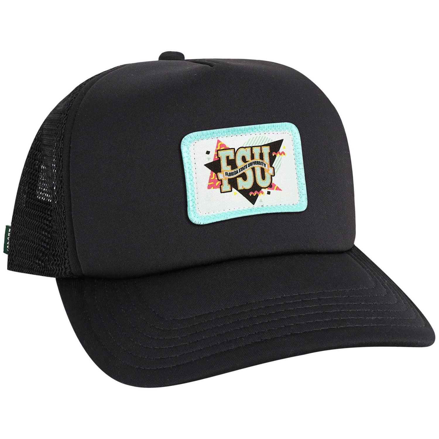 League Collegiate Wear Florida State Seminoles Beach Club Laguna Trucker Snapback Adjustable Hat - view number 3