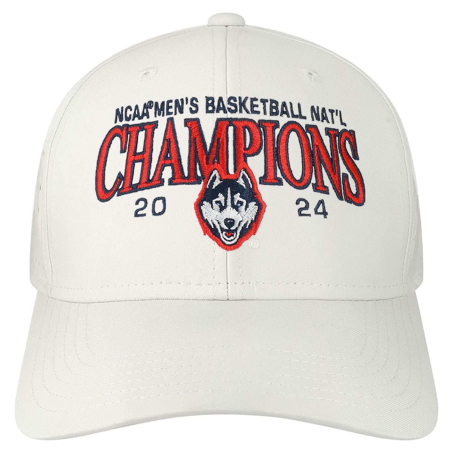 Legacy Athletic UConn Huskies 2024 NCAA Basketball National Champions Rempa Adjustable Hat                                       - view number 2