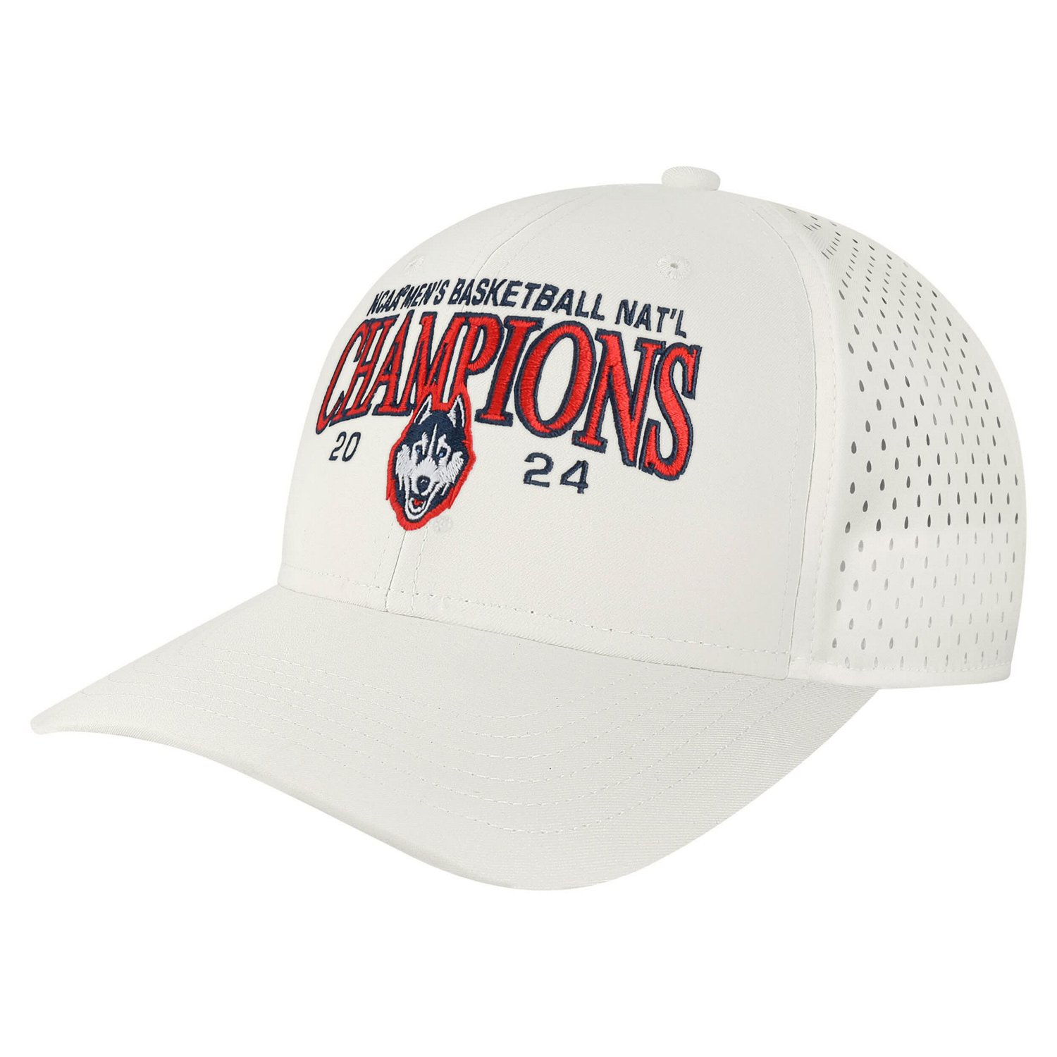 Legacy Athletic UConn Huskies 2024 NCAA Basketball National Champions Rempa Adjustable Hat