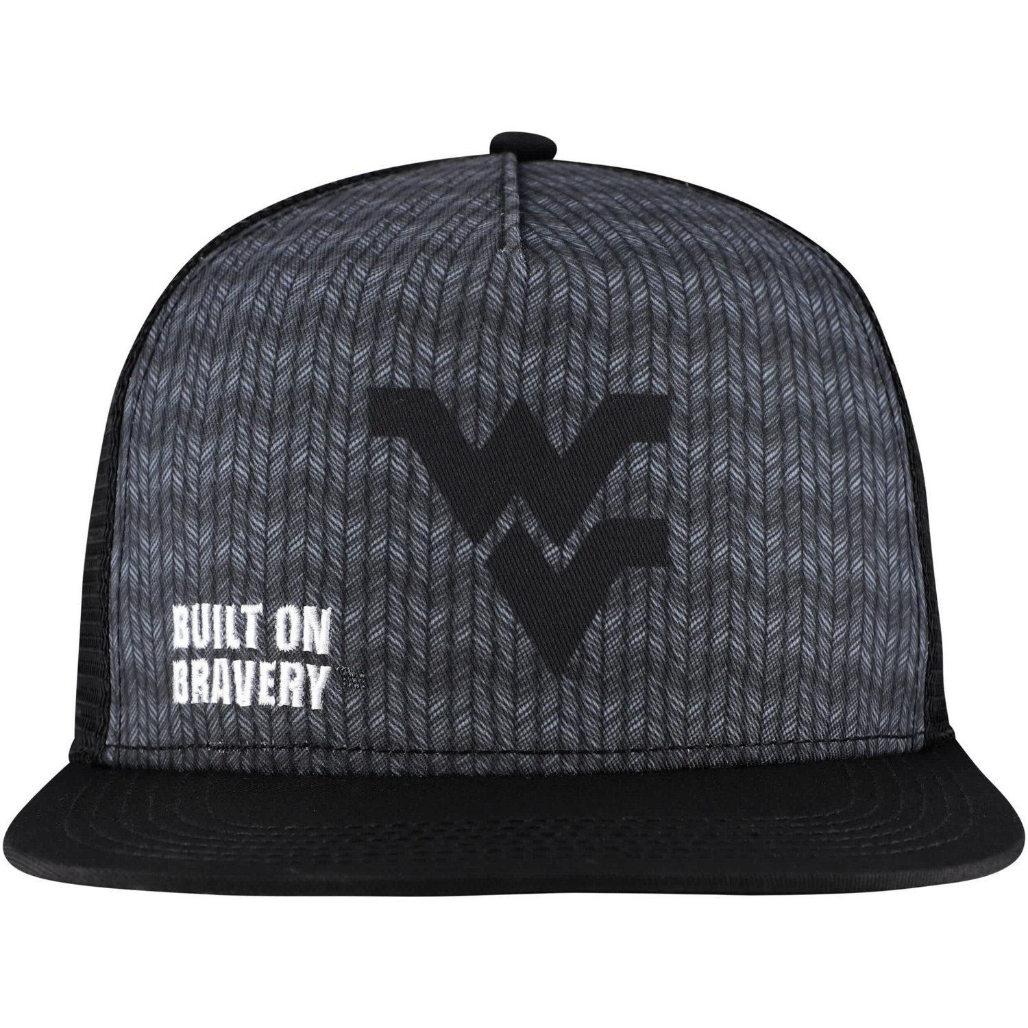 Legacy Athletic West Virginia Mountaineers Built on Bravery Shadow Snapback Hat