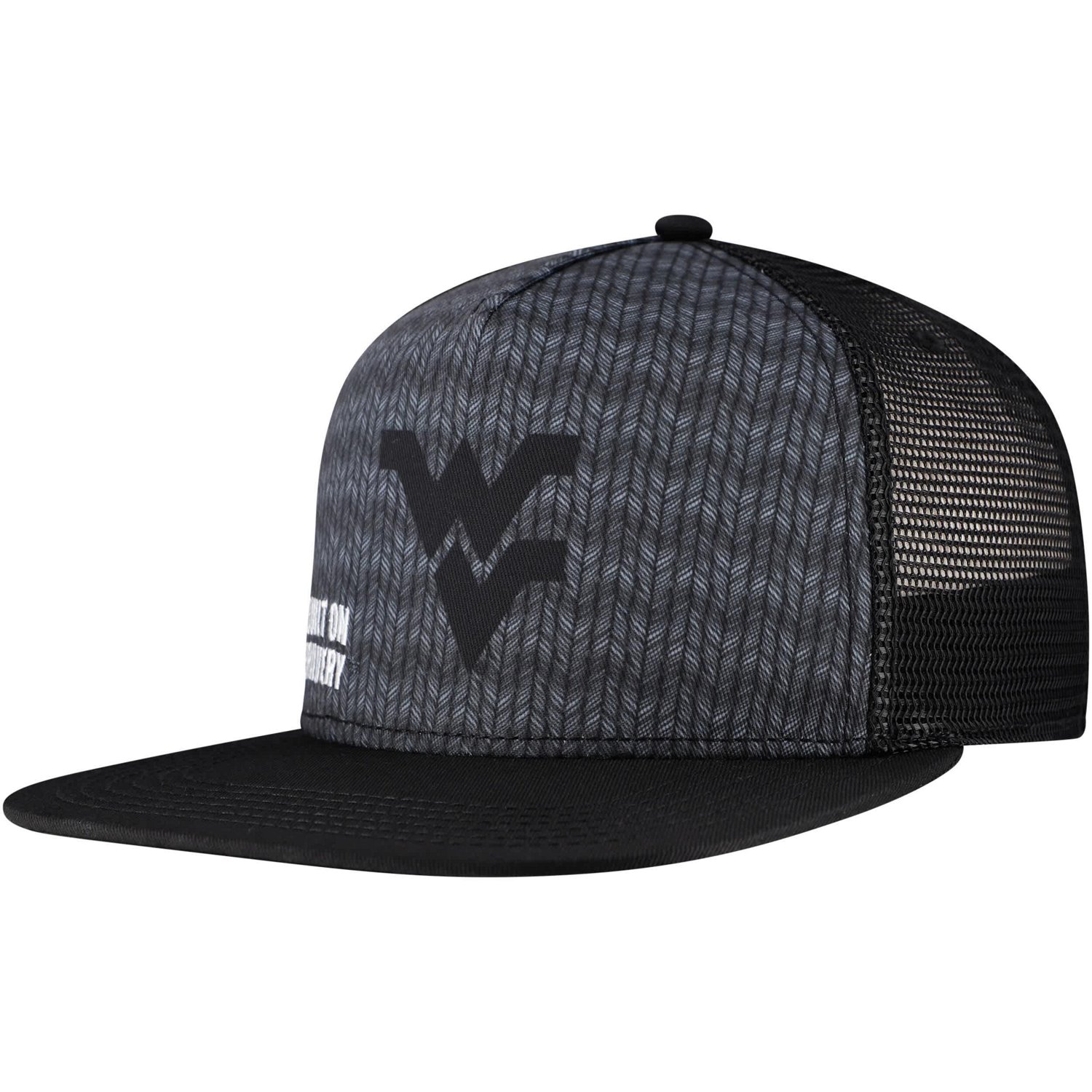 Legacy Athletic West Virginia Mountaineers Built on Bravery Shadow Snapback Hat